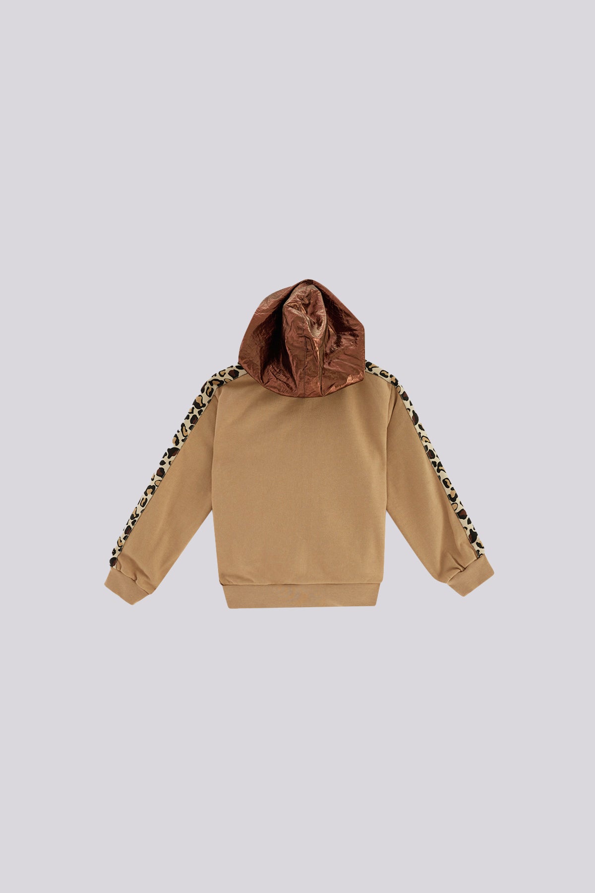 Girl Brown Tracksuit Top