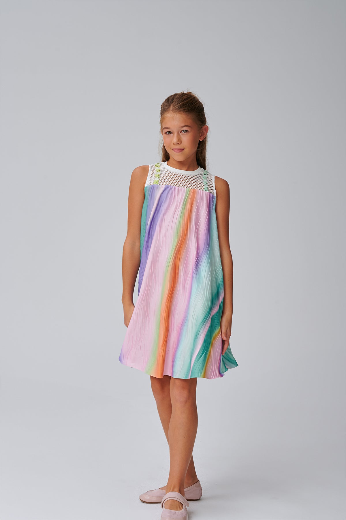 Girl Colorful Dress