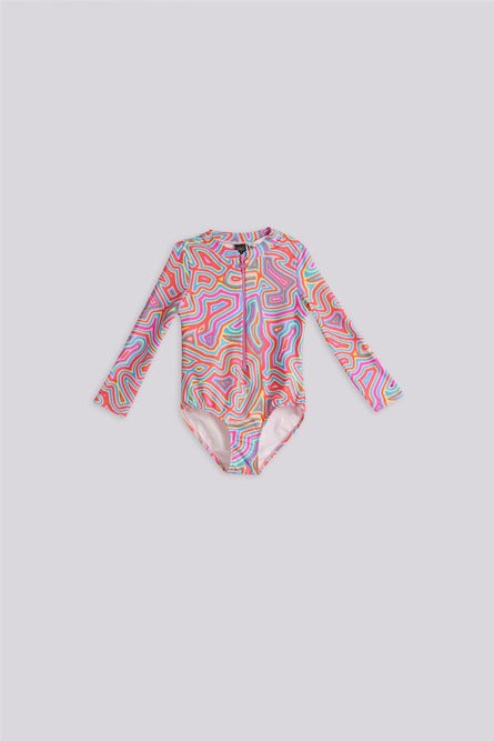 Girl Colorful Swimsuit