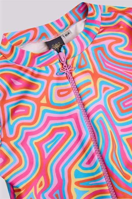 Girl Colorful Swimsuit