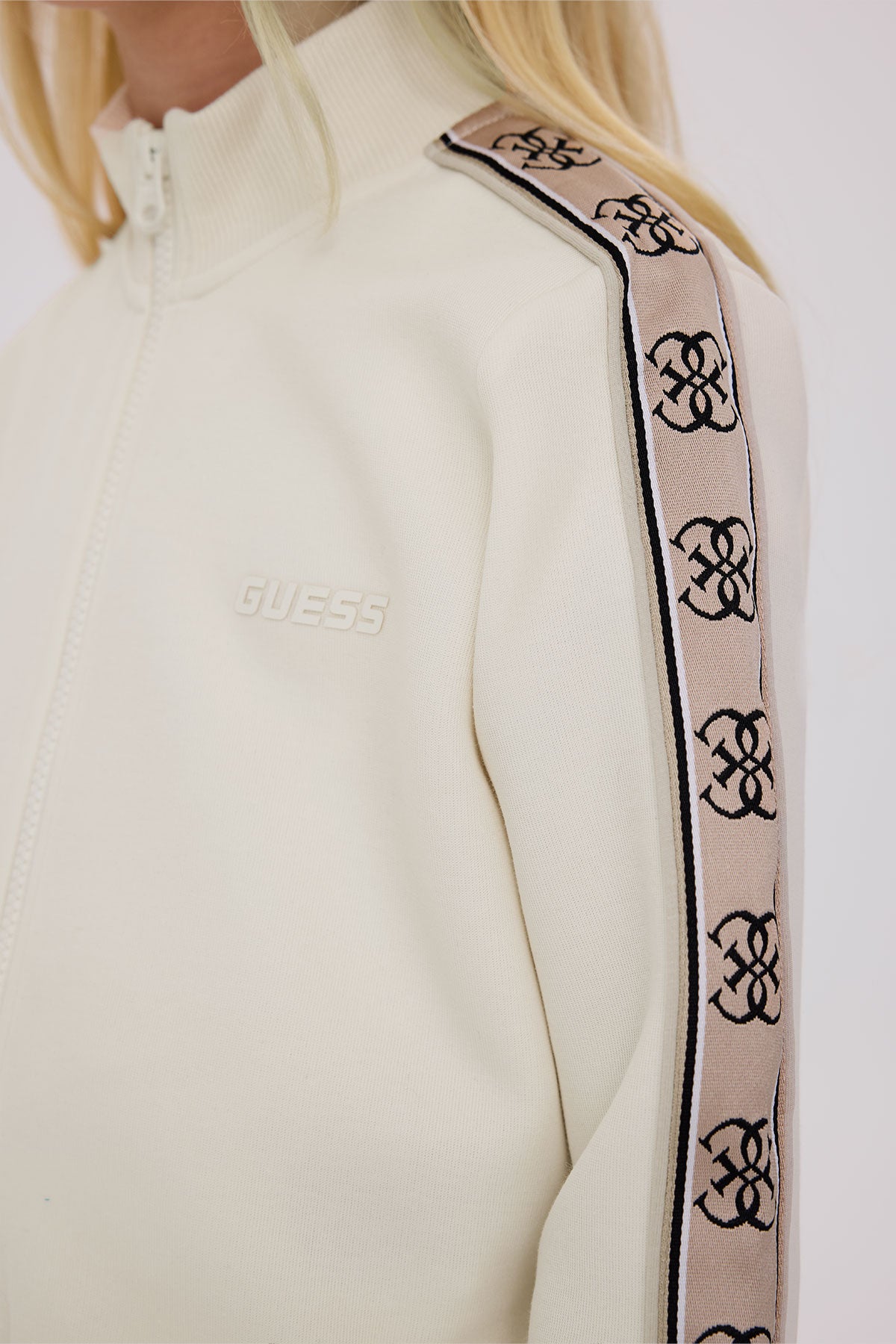Girl Cream Tracksuit Top