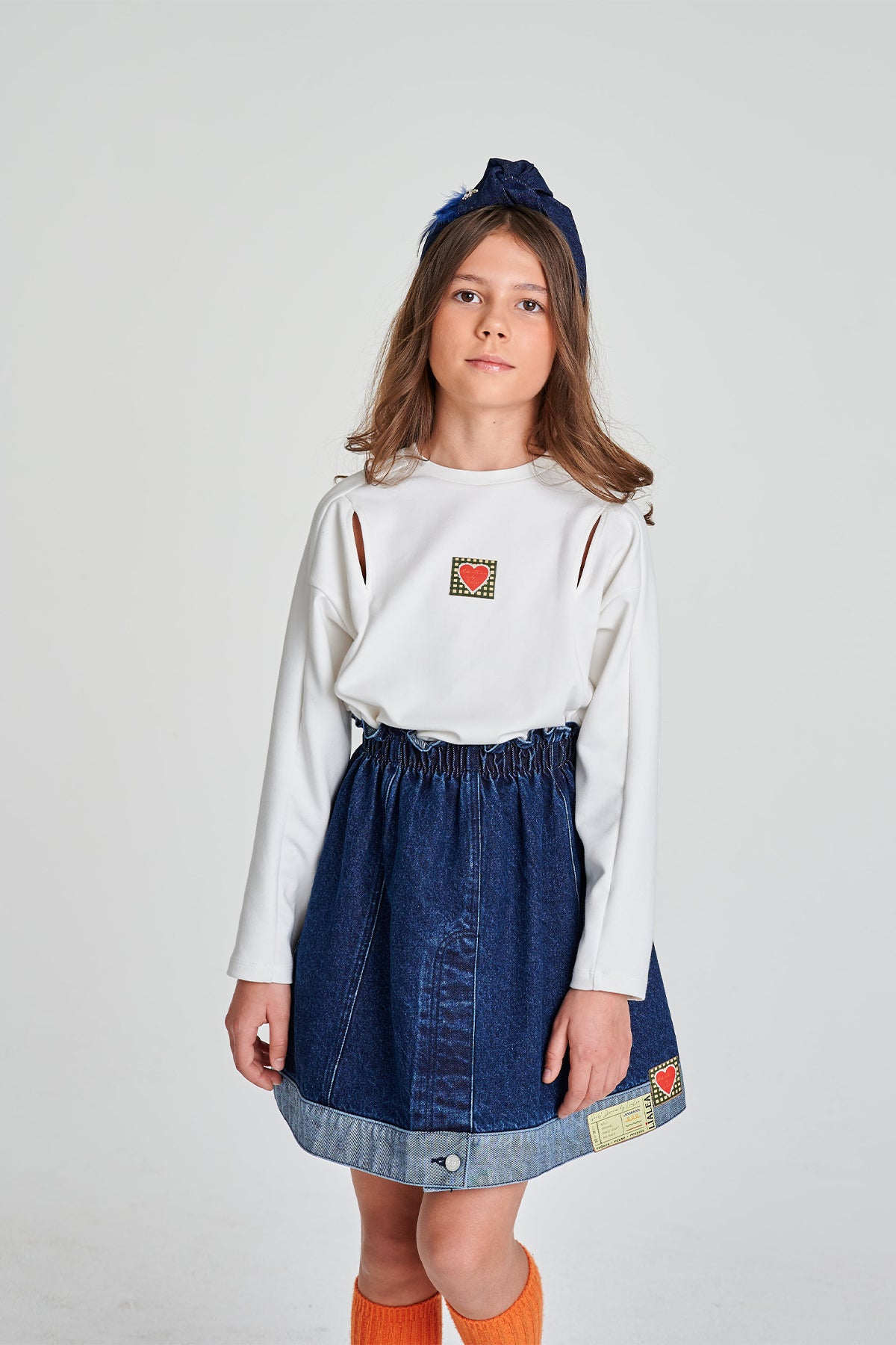 Girl Denim Skirt
