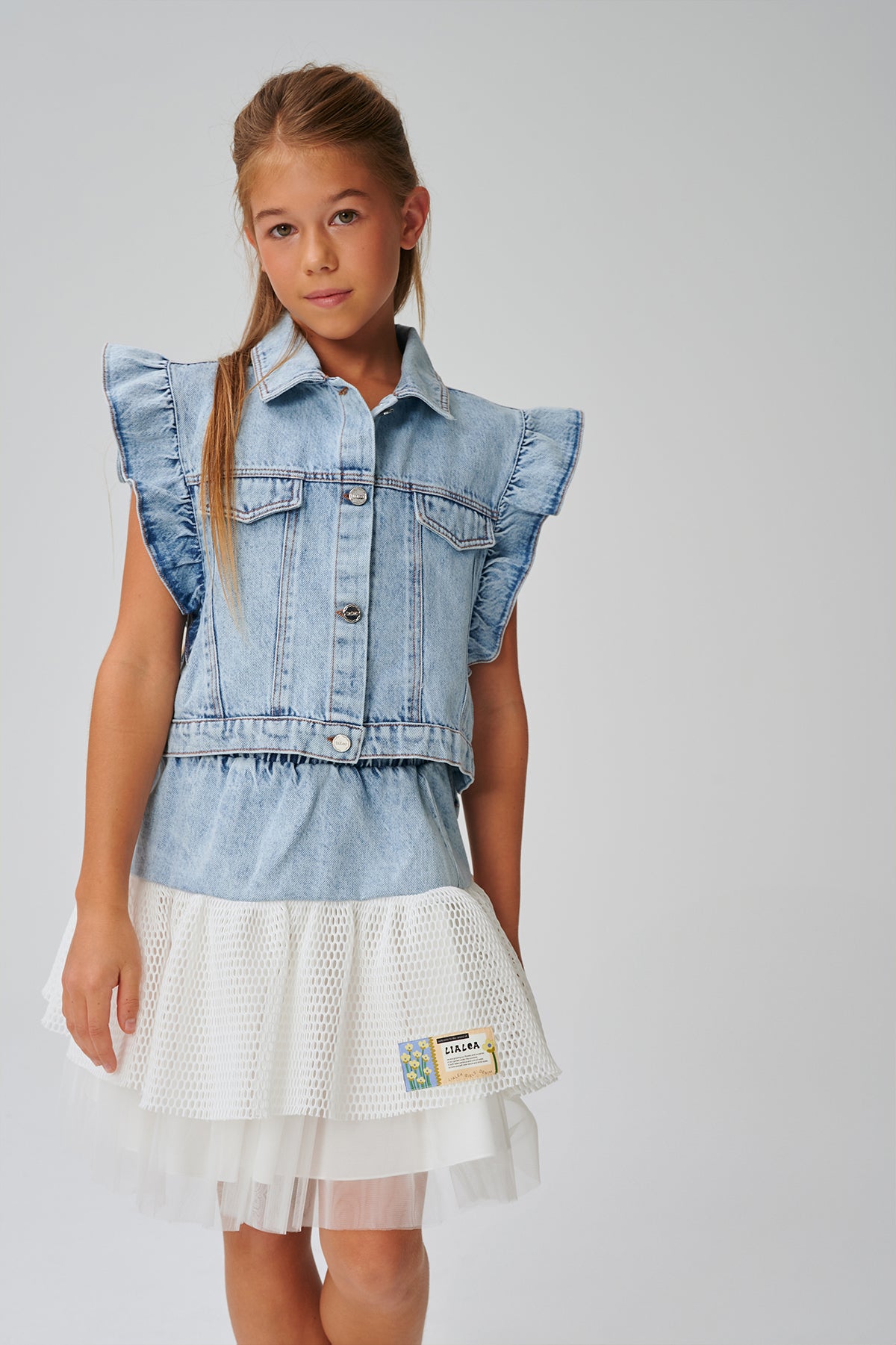 Girl Denim Skirt