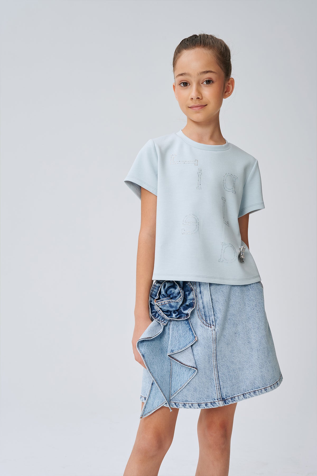 Girl Denim Skirt