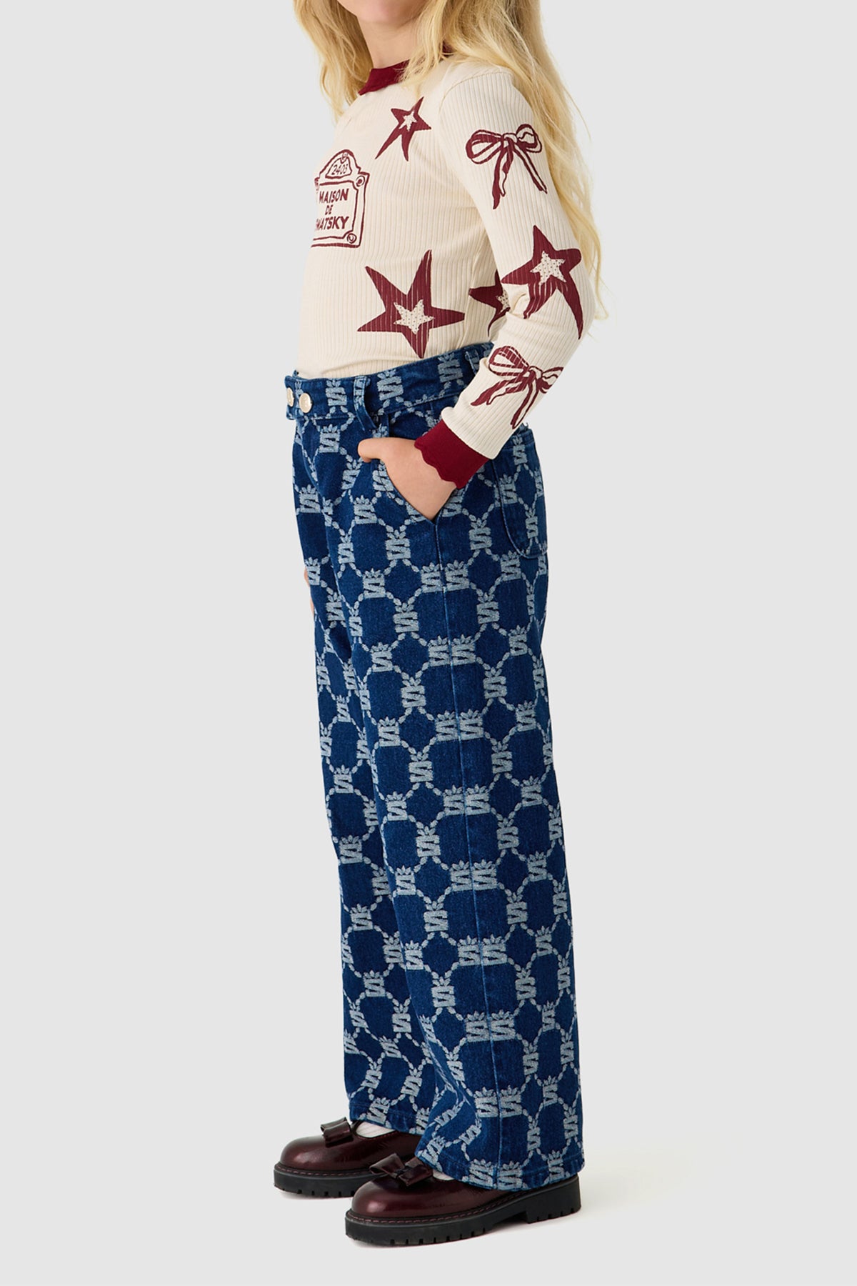 Girl Denim Trousers