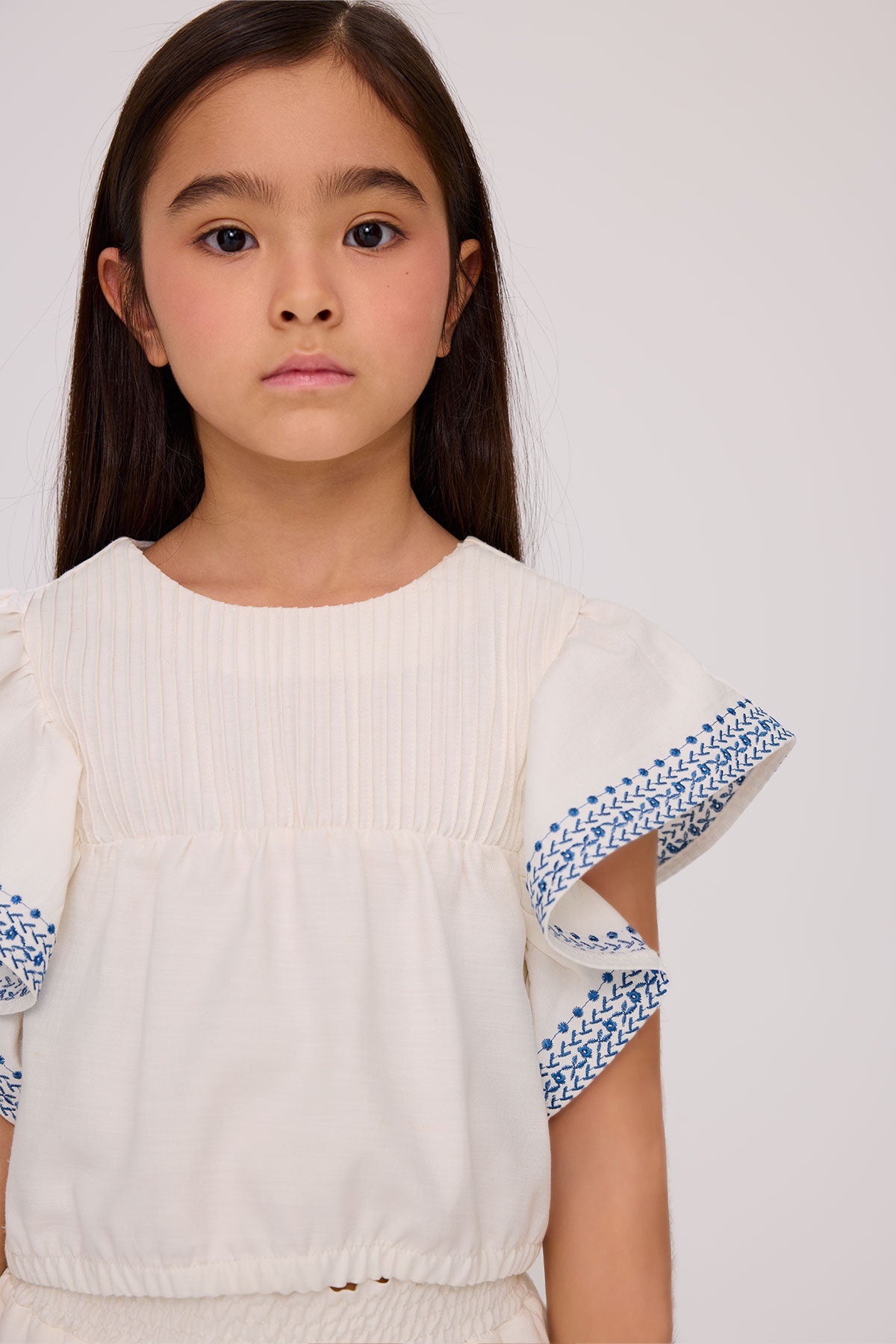 Girl Ecru Blouse