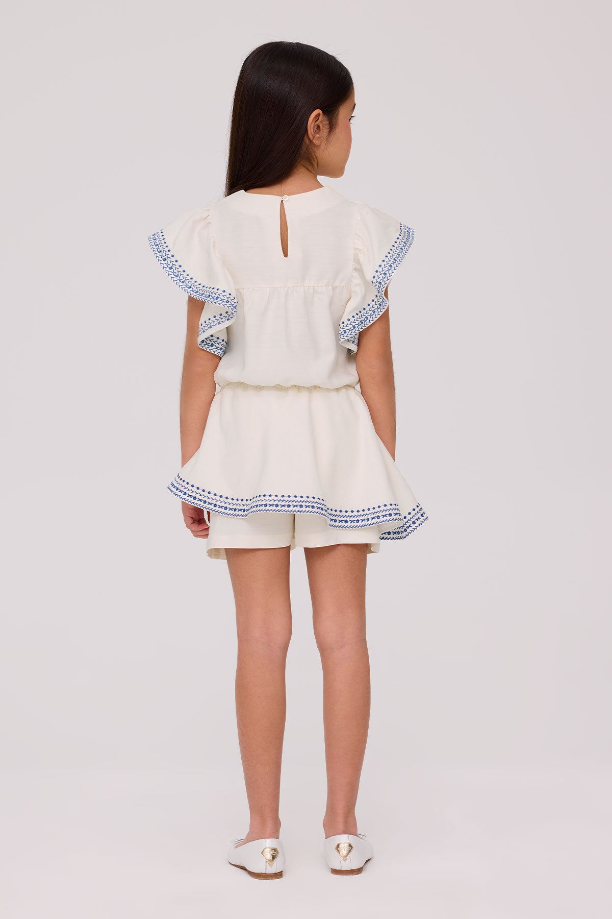 Girl Ecru Blouse