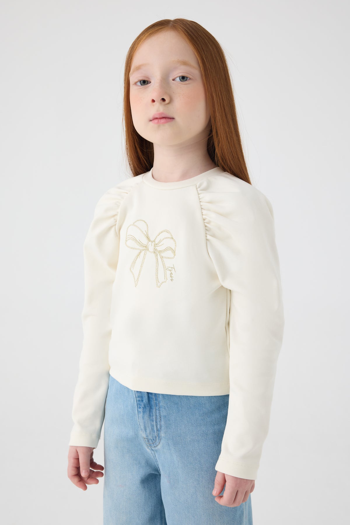 Girl Ecru Blouse