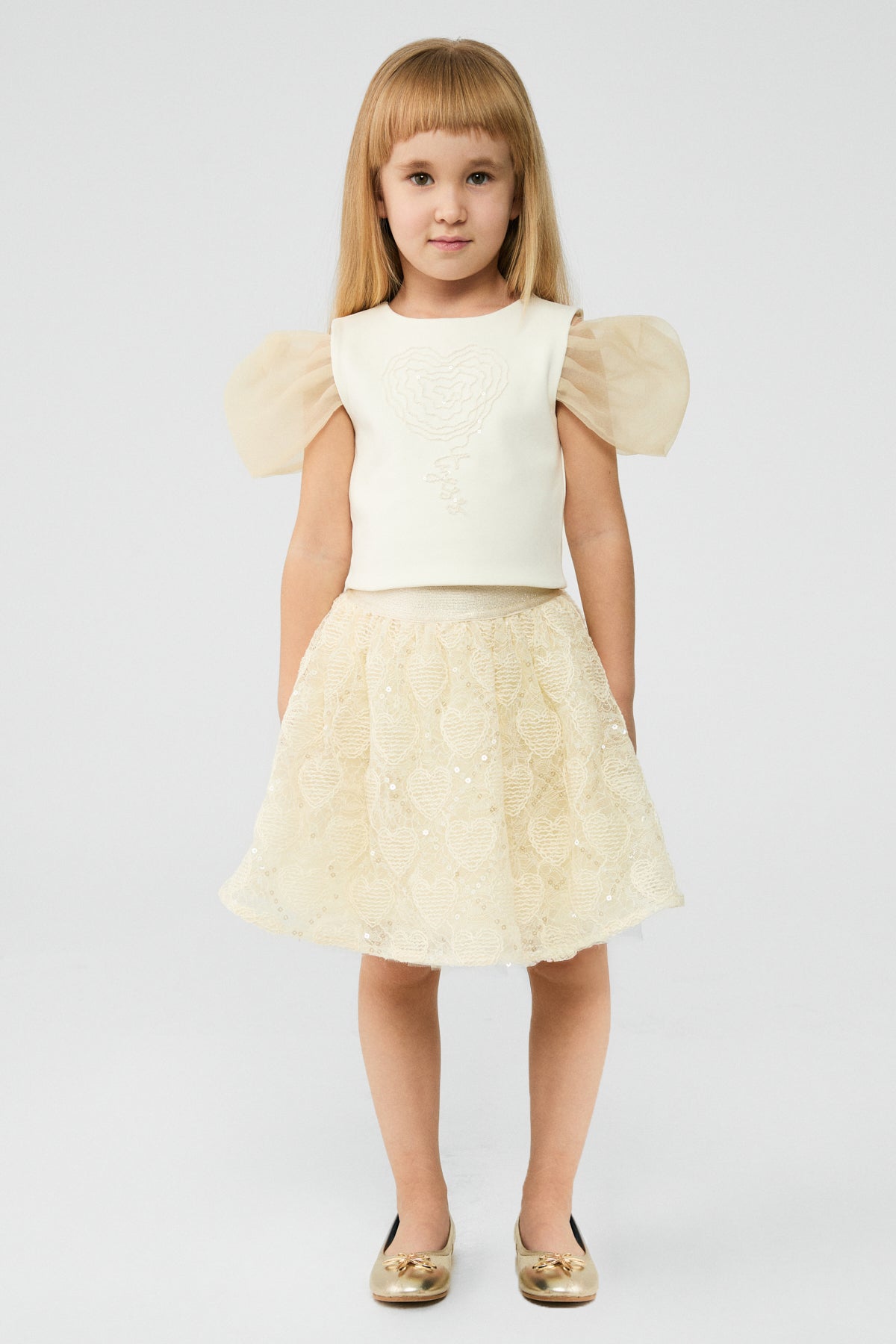 Girl Ecru Blouse