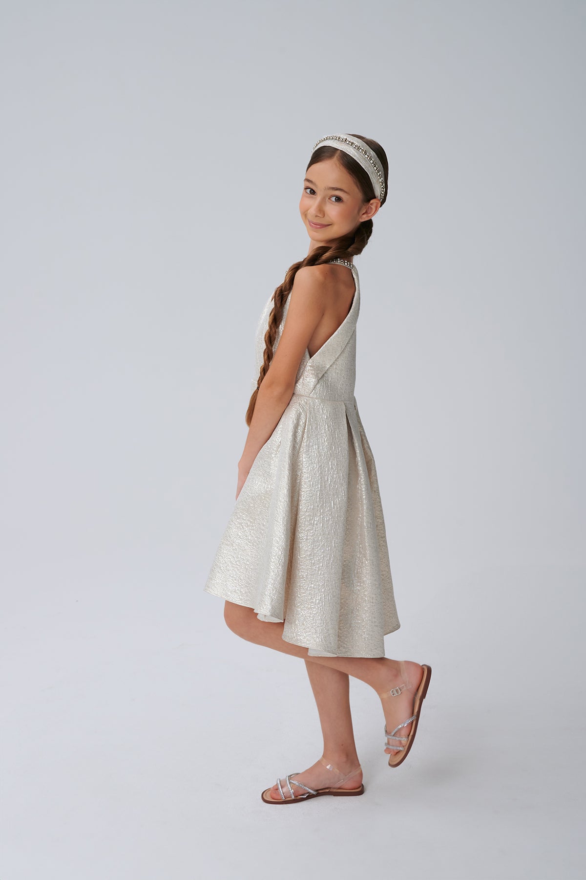 Girl Ecru Dress