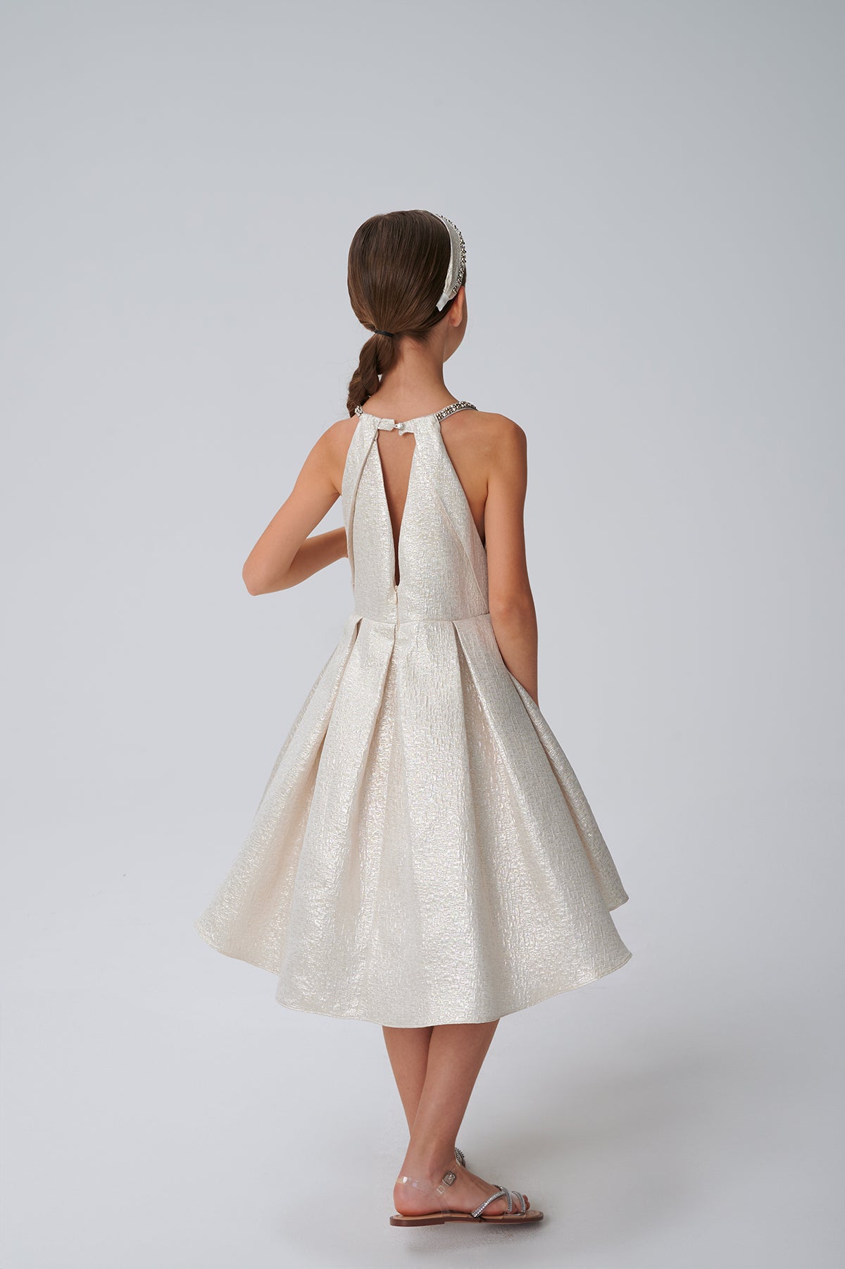 Girl Ecru Dress