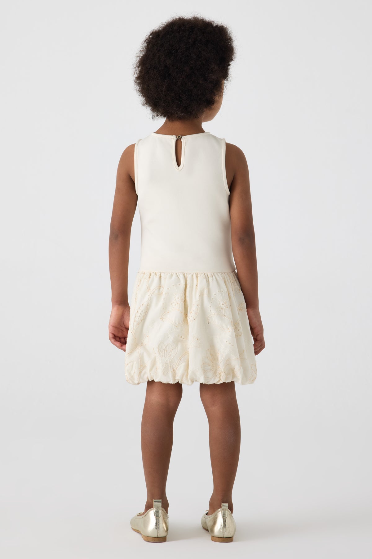 Girl Ecru Dress