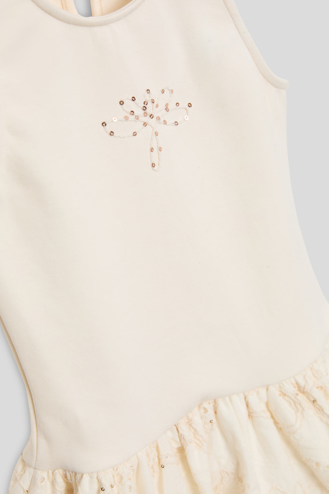 Girl Ecru Dress