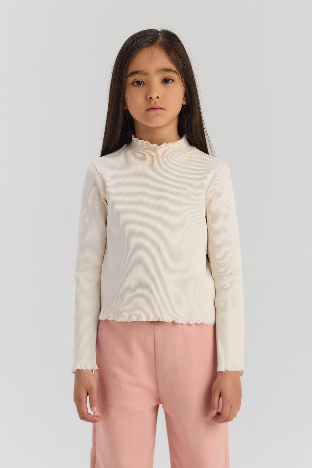 Girl Ecru Tshirt