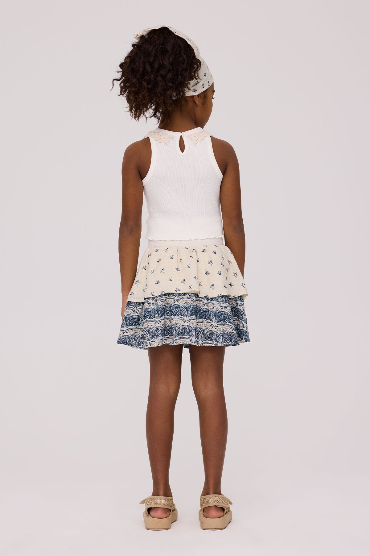 Girl Ecru Undershirt