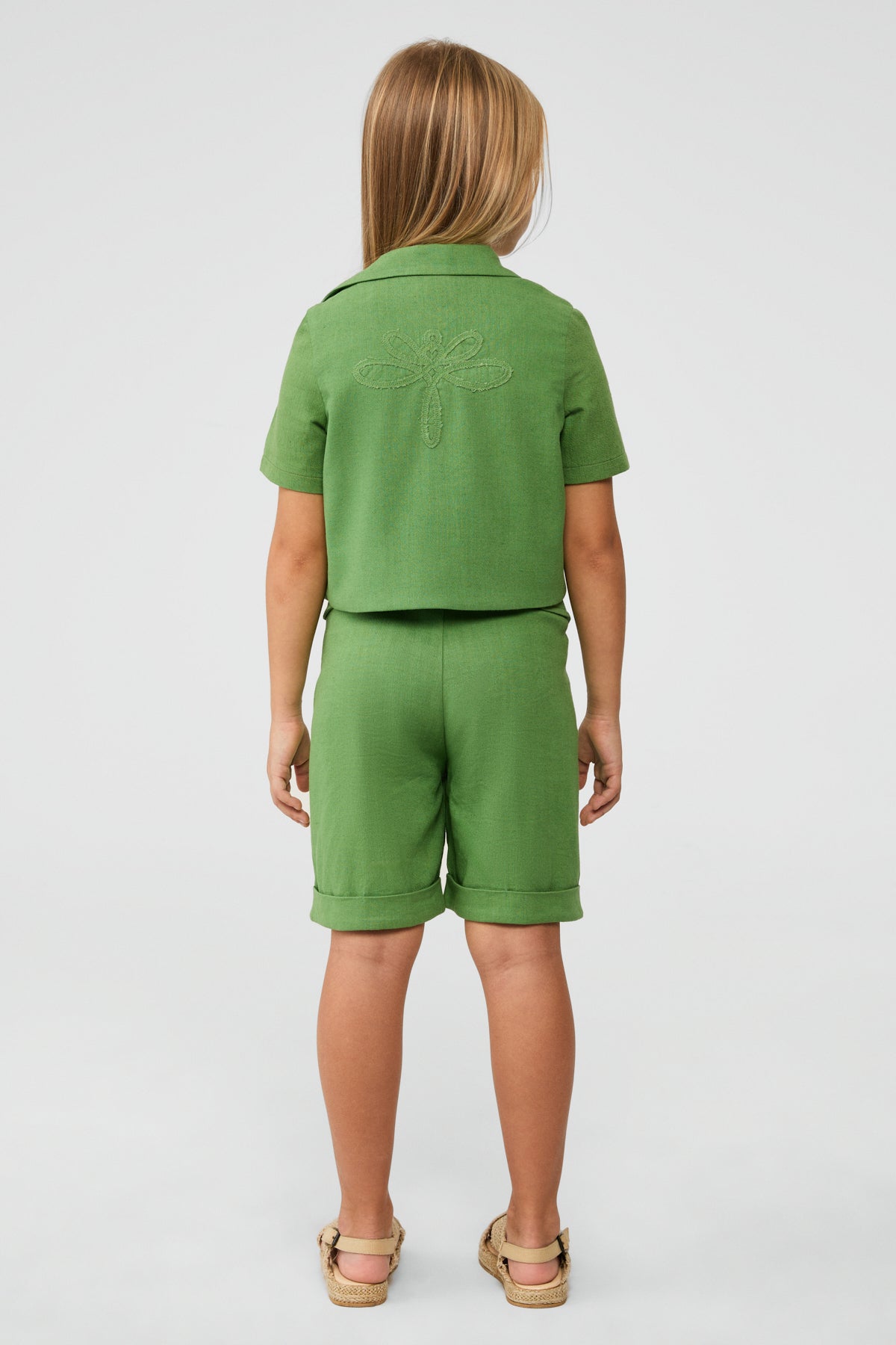Girl Green Jacket