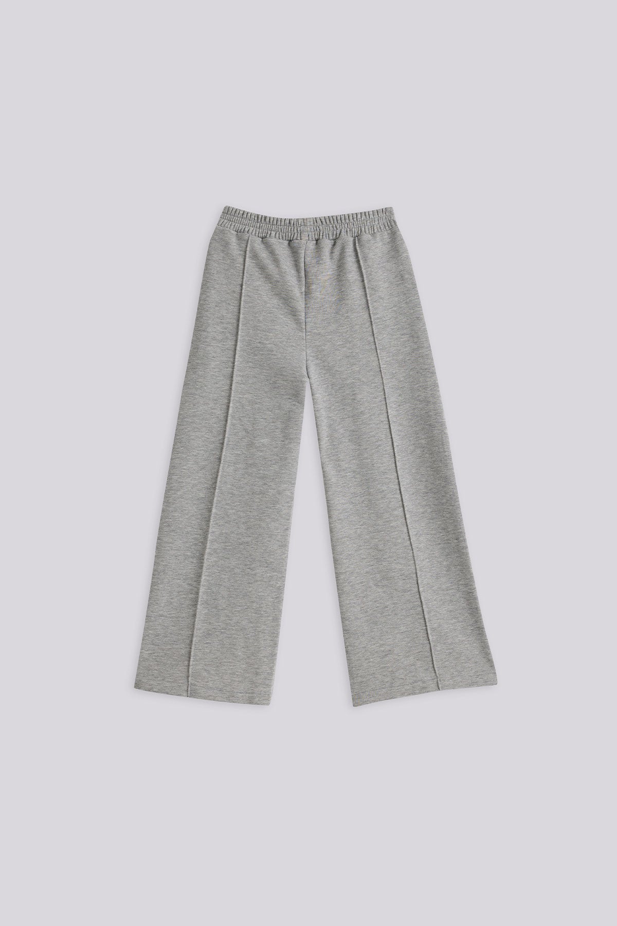 Girl Grey Melange Tracksuit Bottom