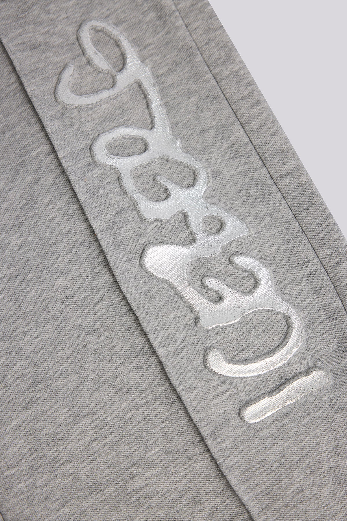 Girl Grey Melange Tracksuit Bottom