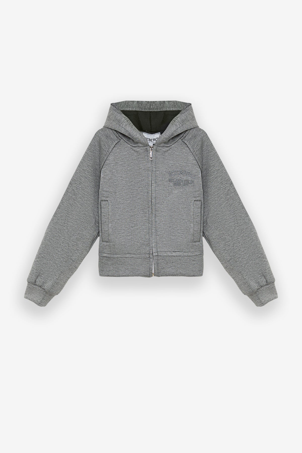 Girl Grey Tracksuit Top