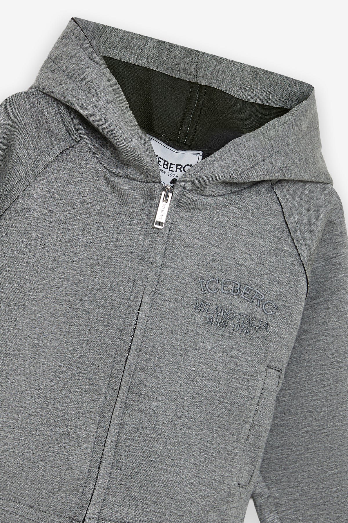 Girl Grey Tracksuit Top