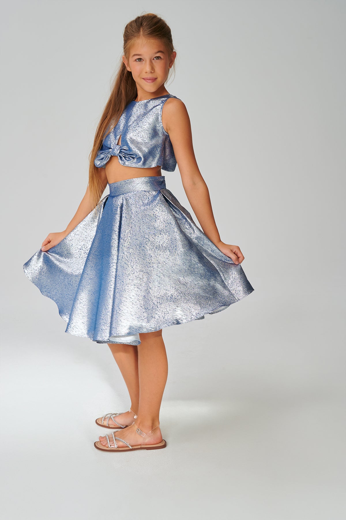 Girl Navy Blue Dress