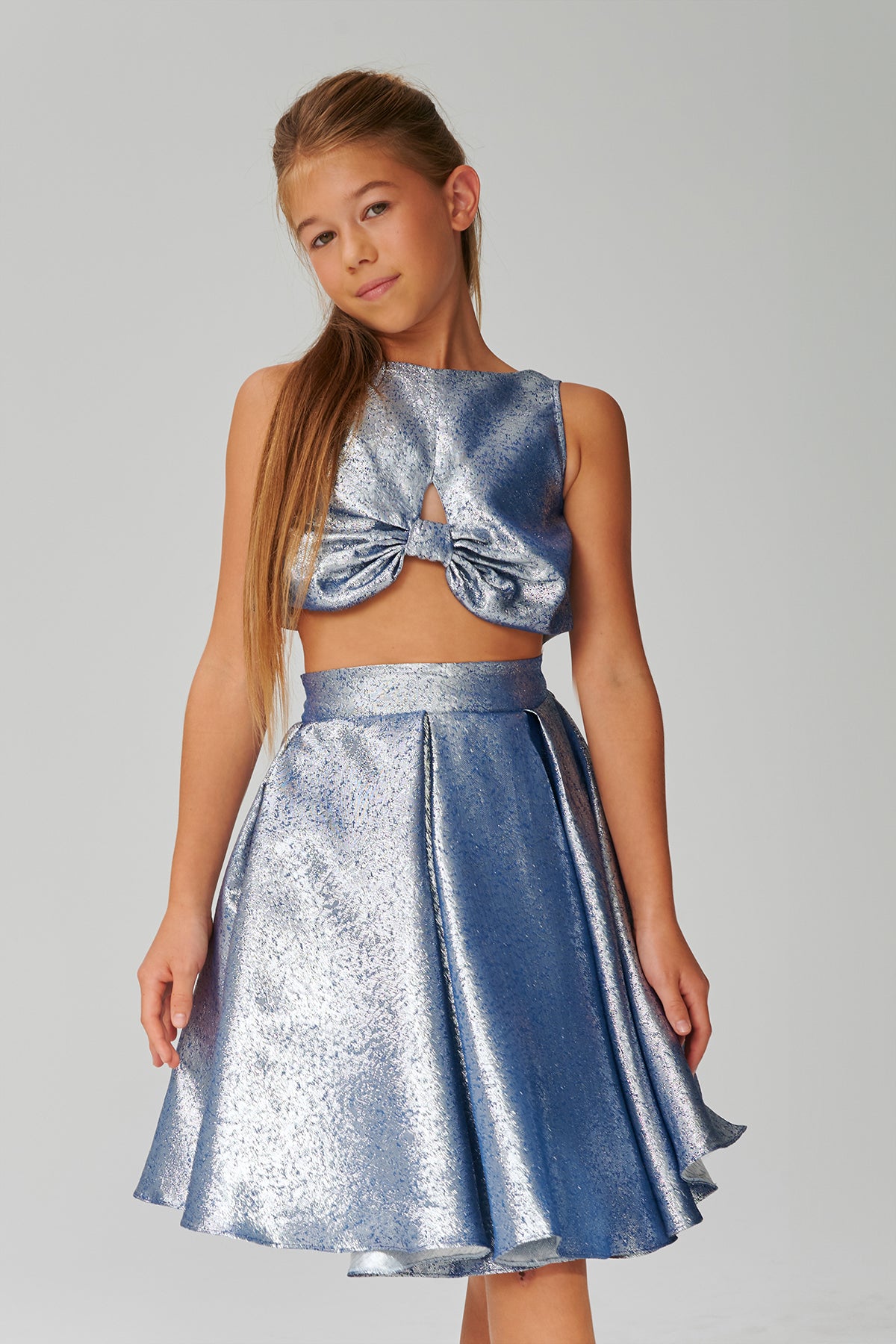Girl Navy Blue Dress