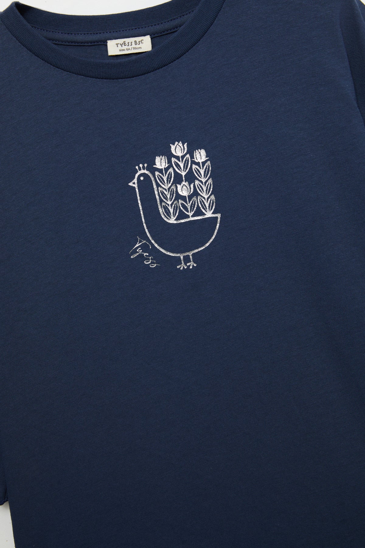 Girl Navy Blue Set
