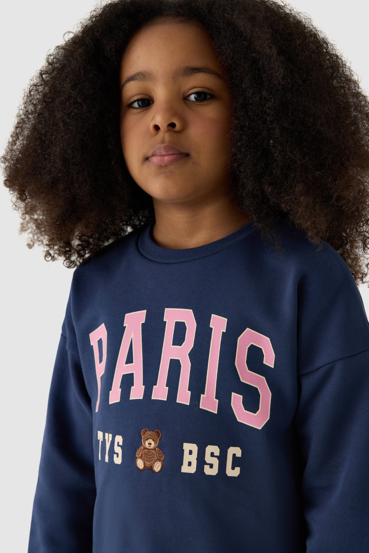 Girl Navy Blue Tights Suit