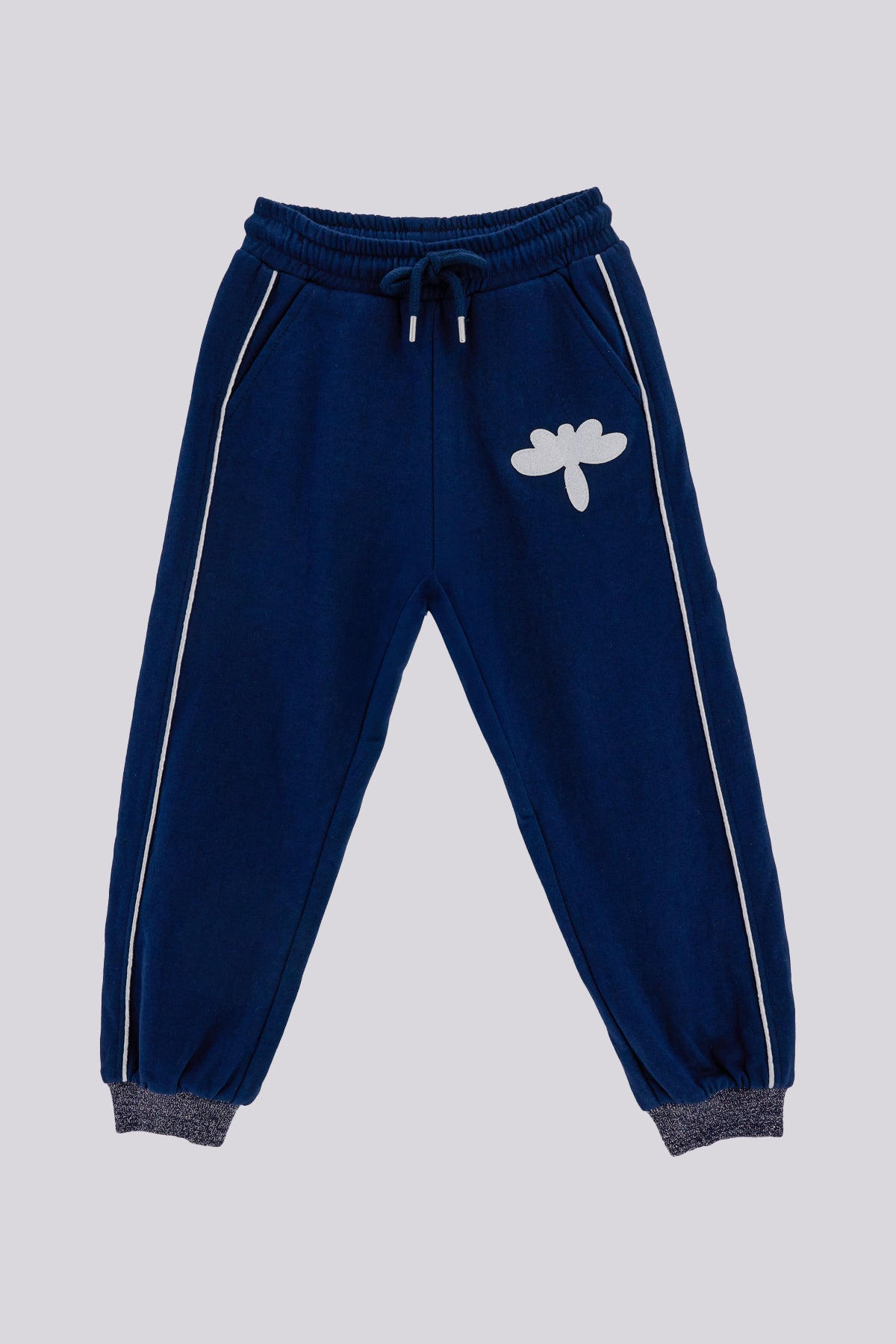 Girl Navy Blue Tracksuit Bottom