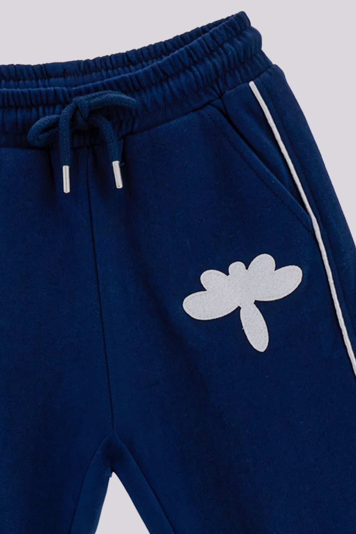 Girl Navy Blue Tracksuit Bottom