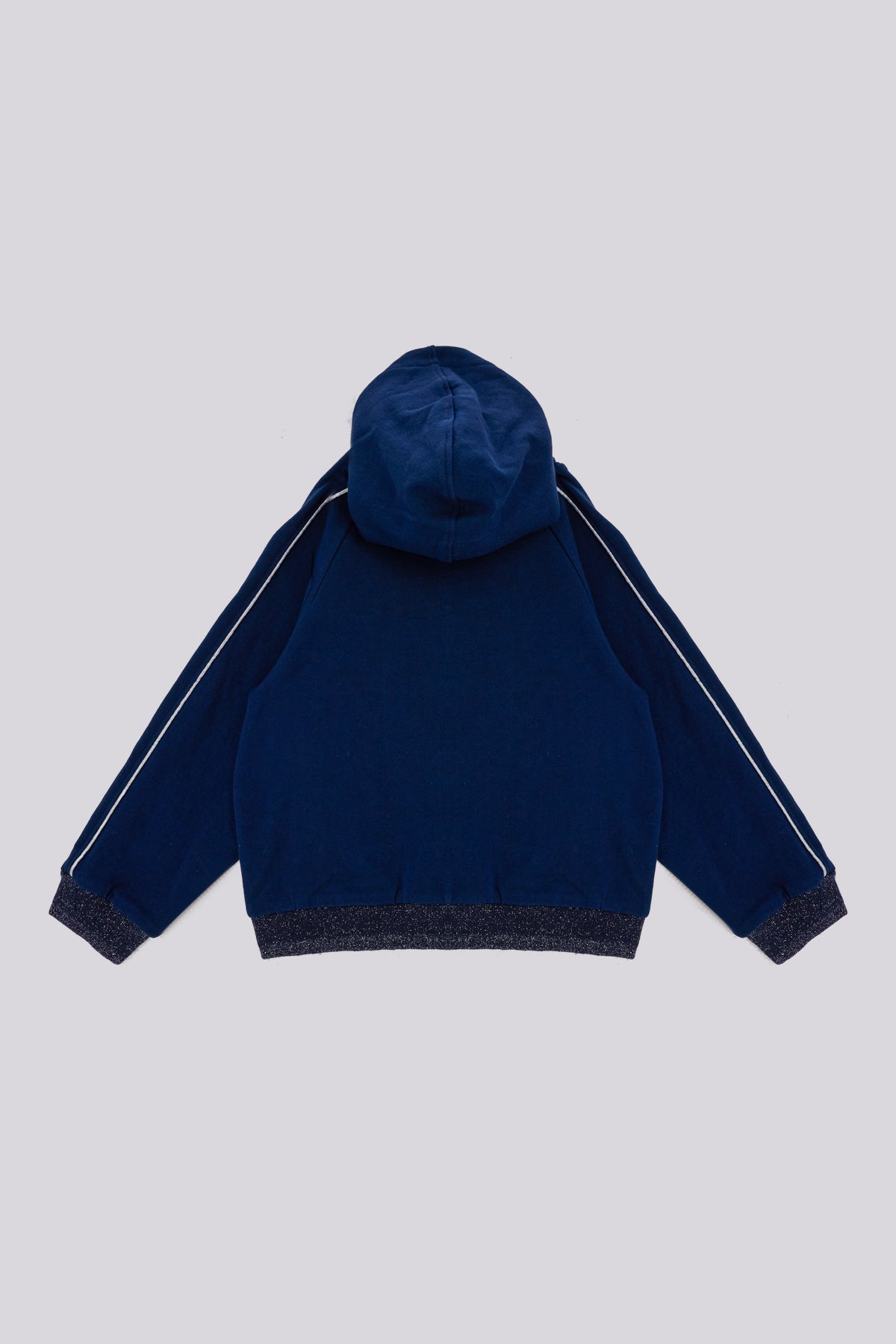 Girl Navy Blue Tracksuit Top