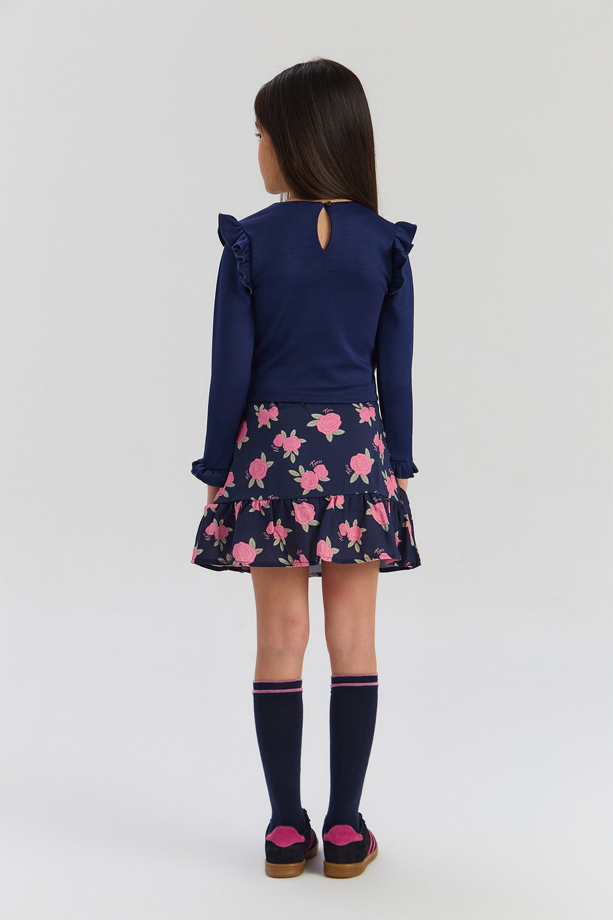 Girl Navy Blue Tshirt