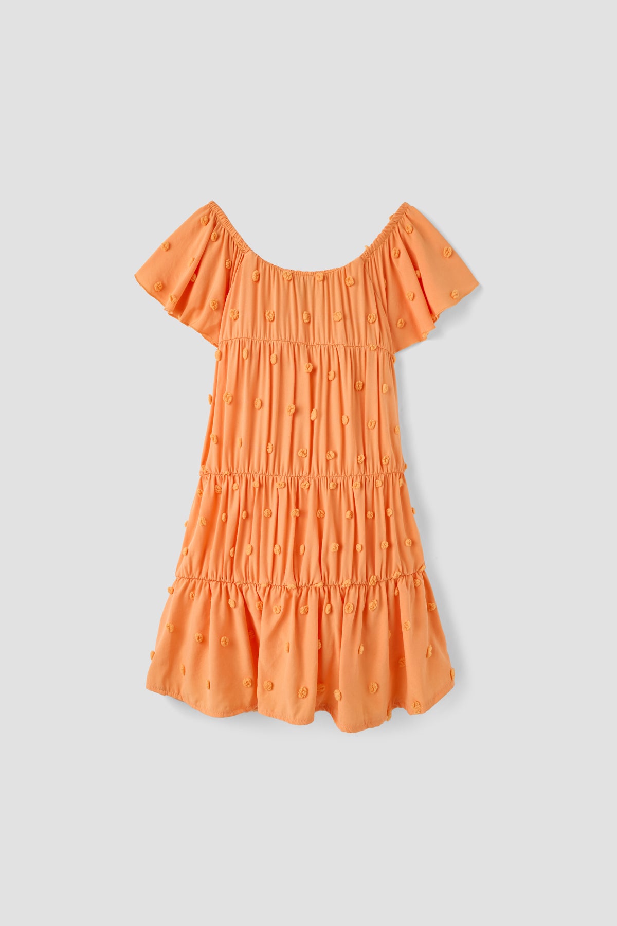 Girl Orange Dress
