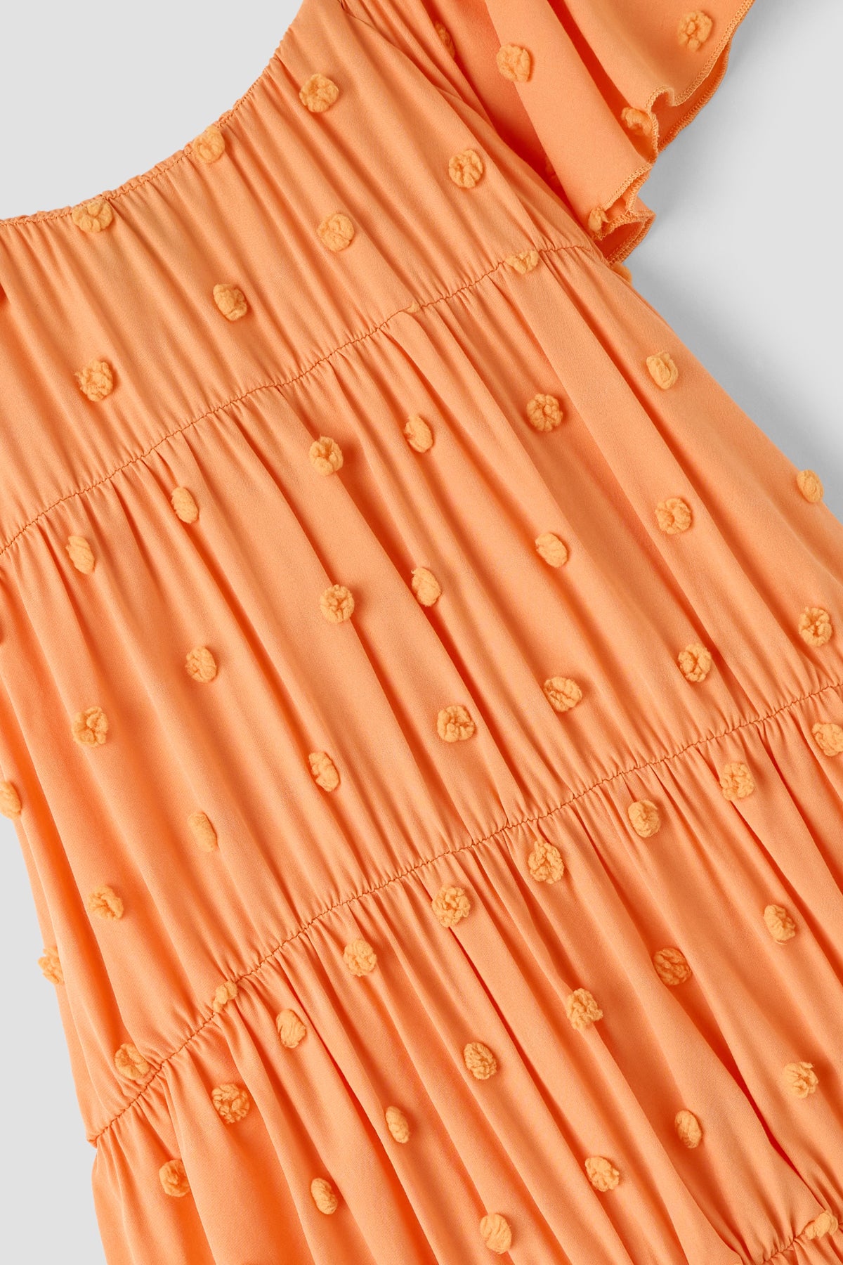 Girl Orange Dress