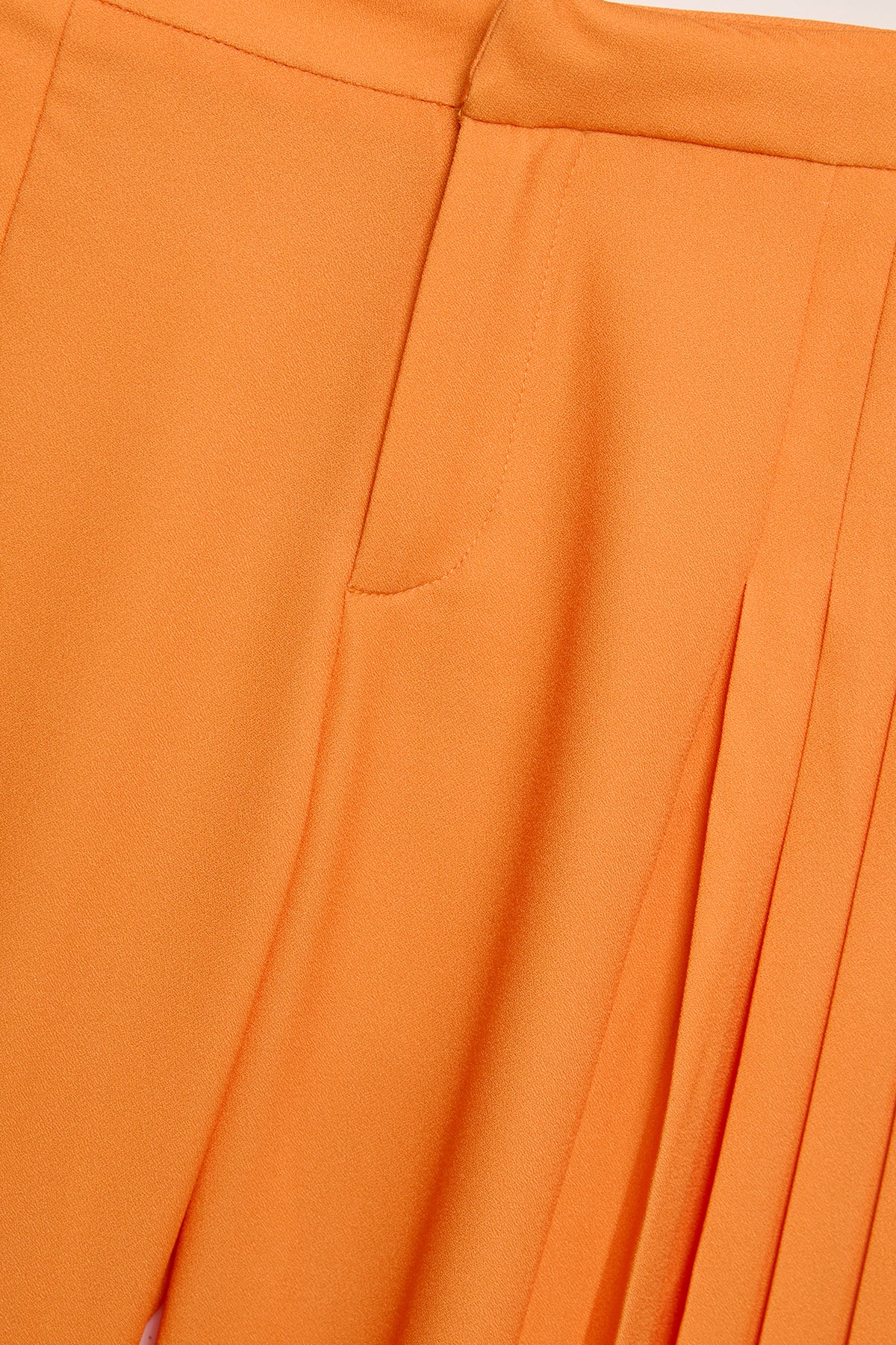 Girl Orange Trousers
