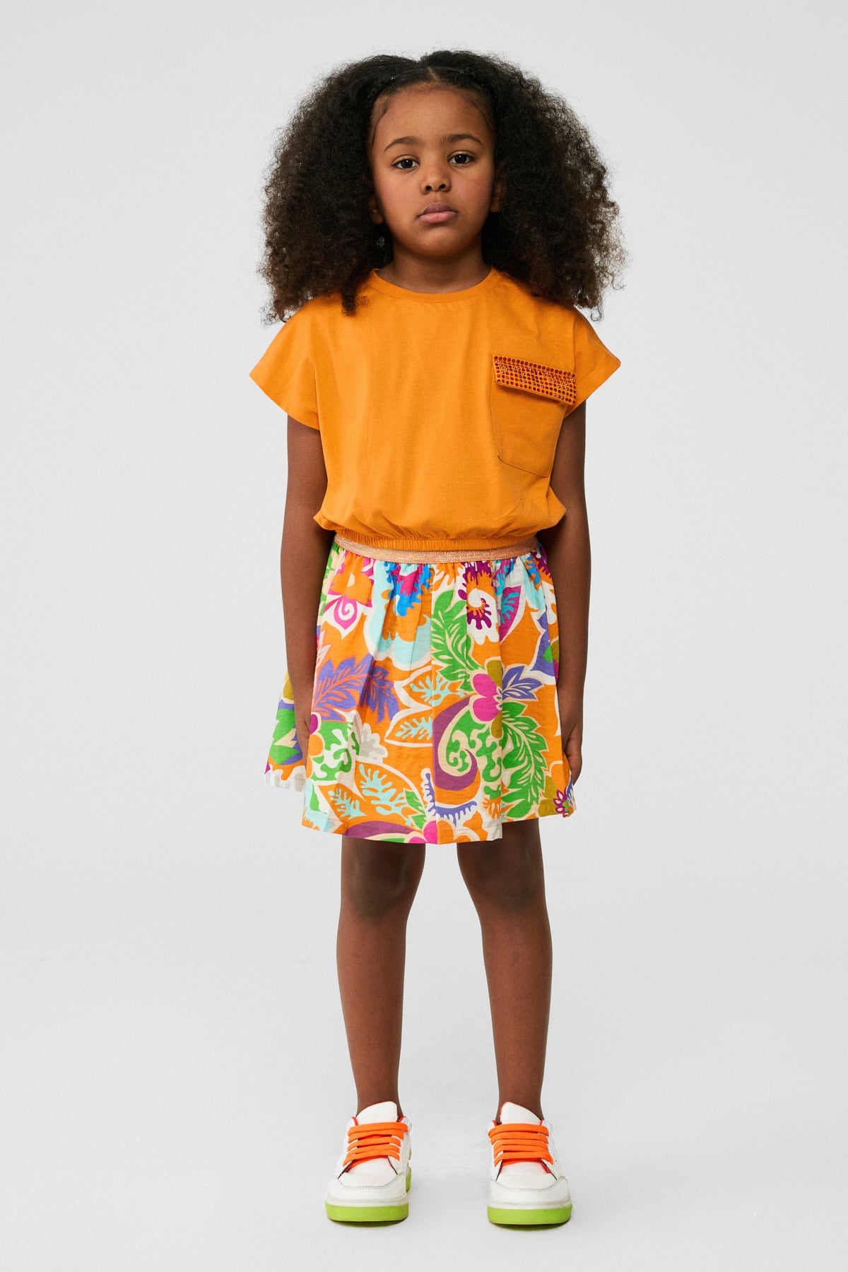Girl Orange Tshirt