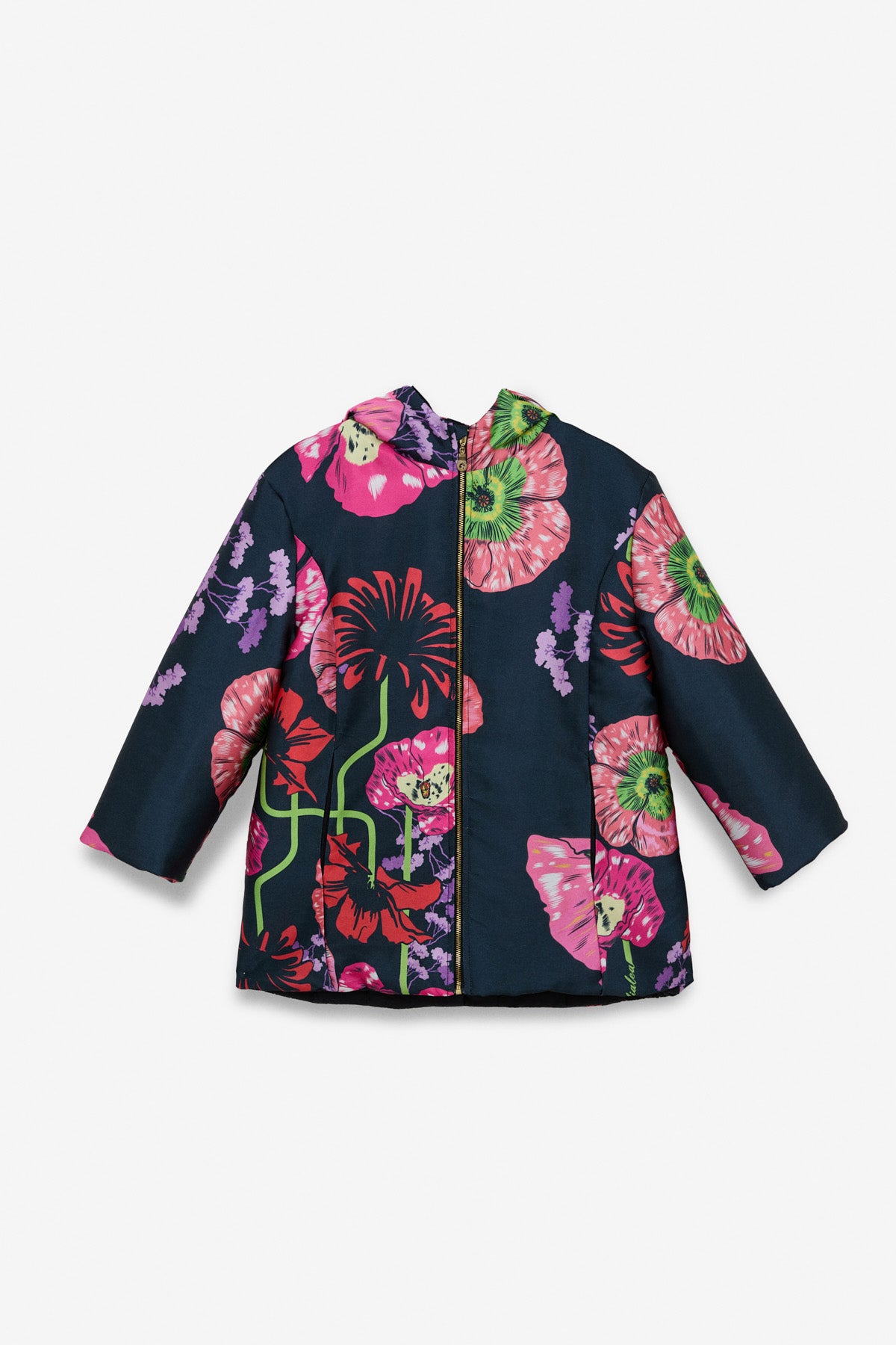 Girl Patterned Coat