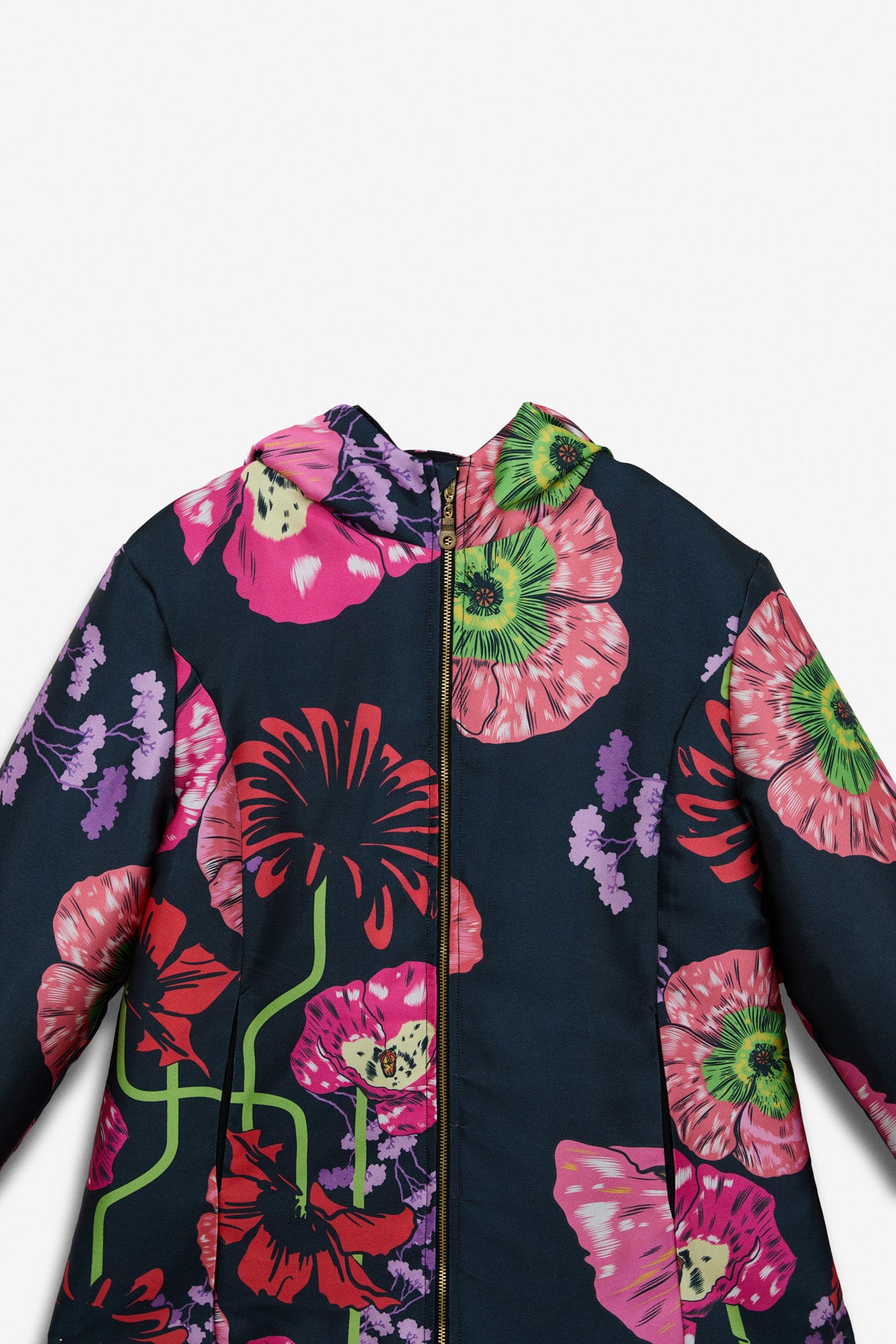 Girl Patterned Coat