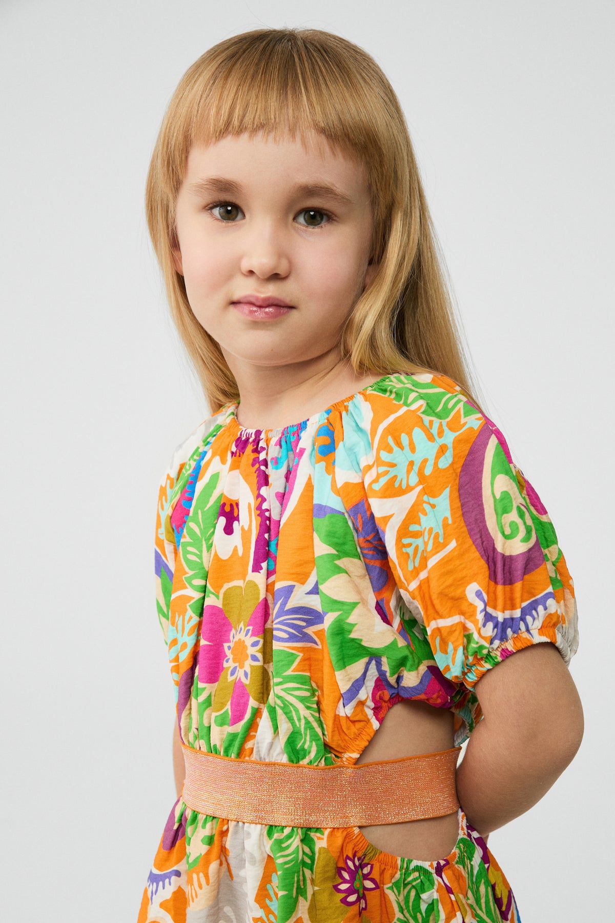 Girl Patterned Dress