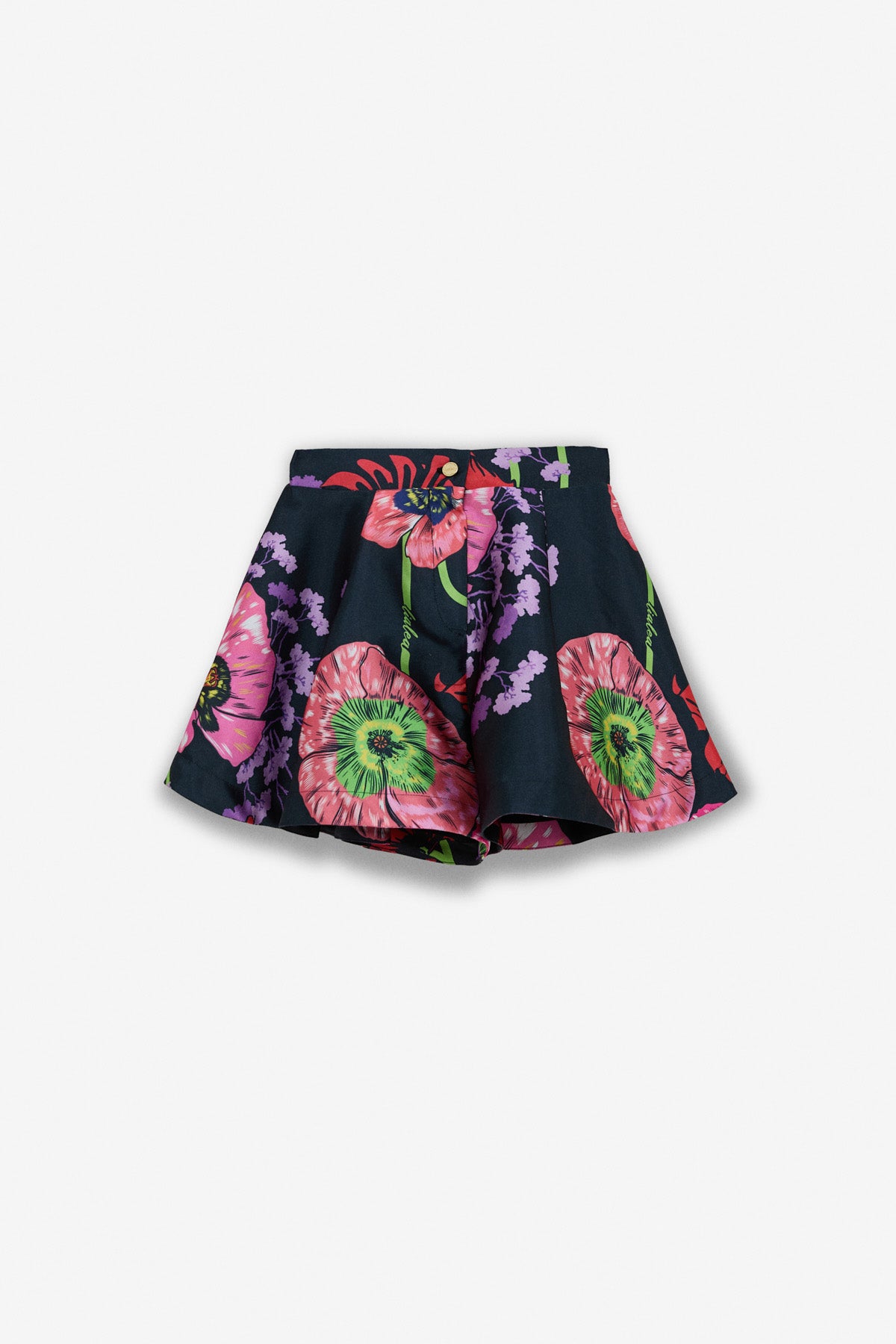 Girl Patterned Shorts