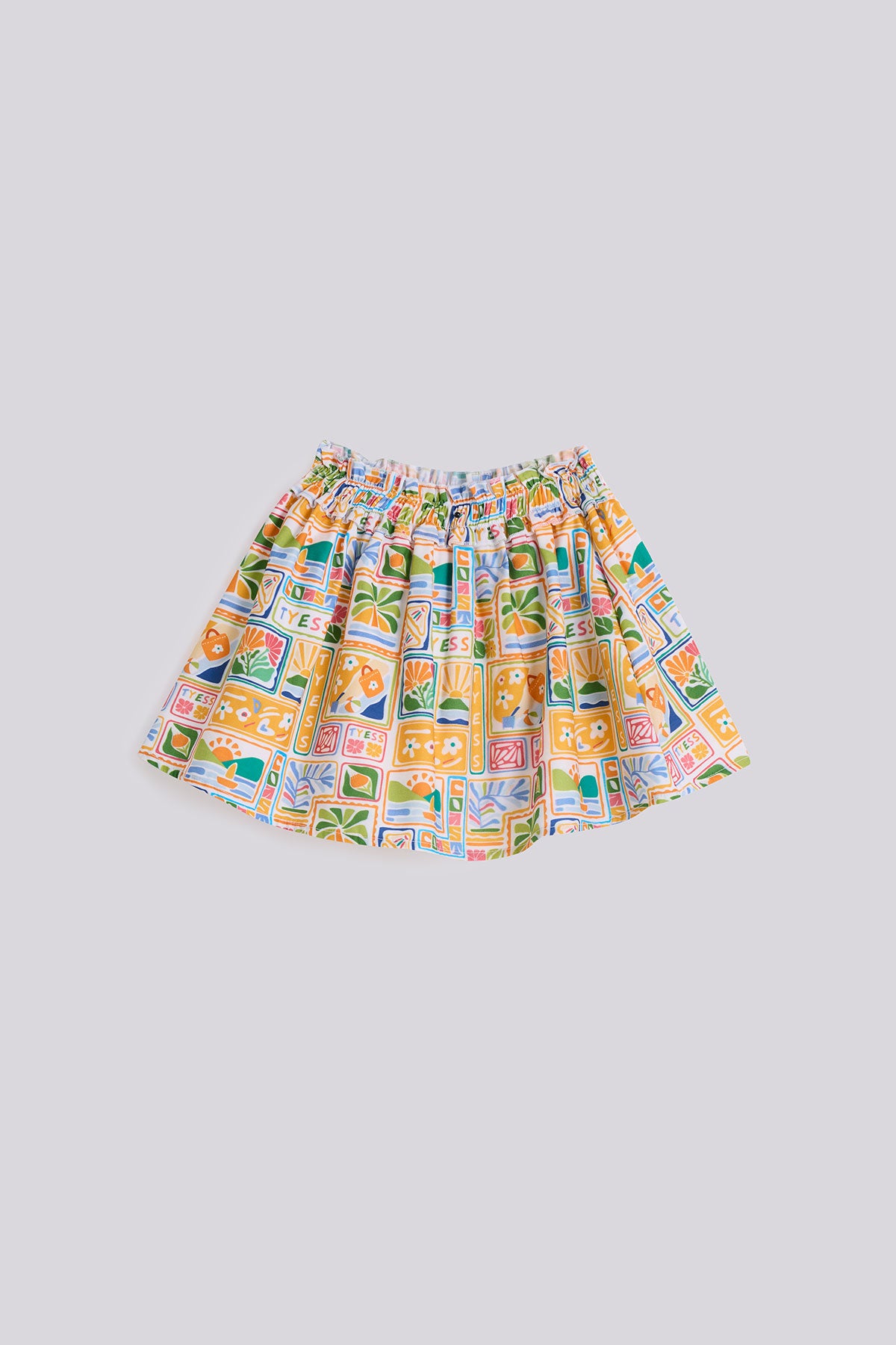 Girl Patterned Skirt