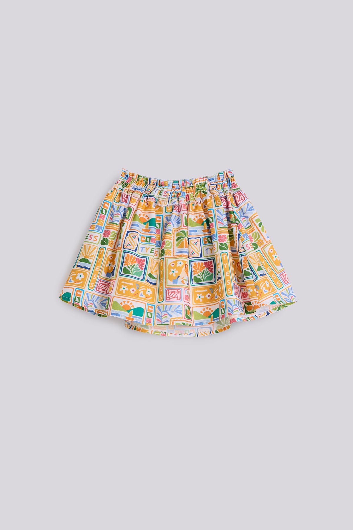 Girl Patterned Skirt
