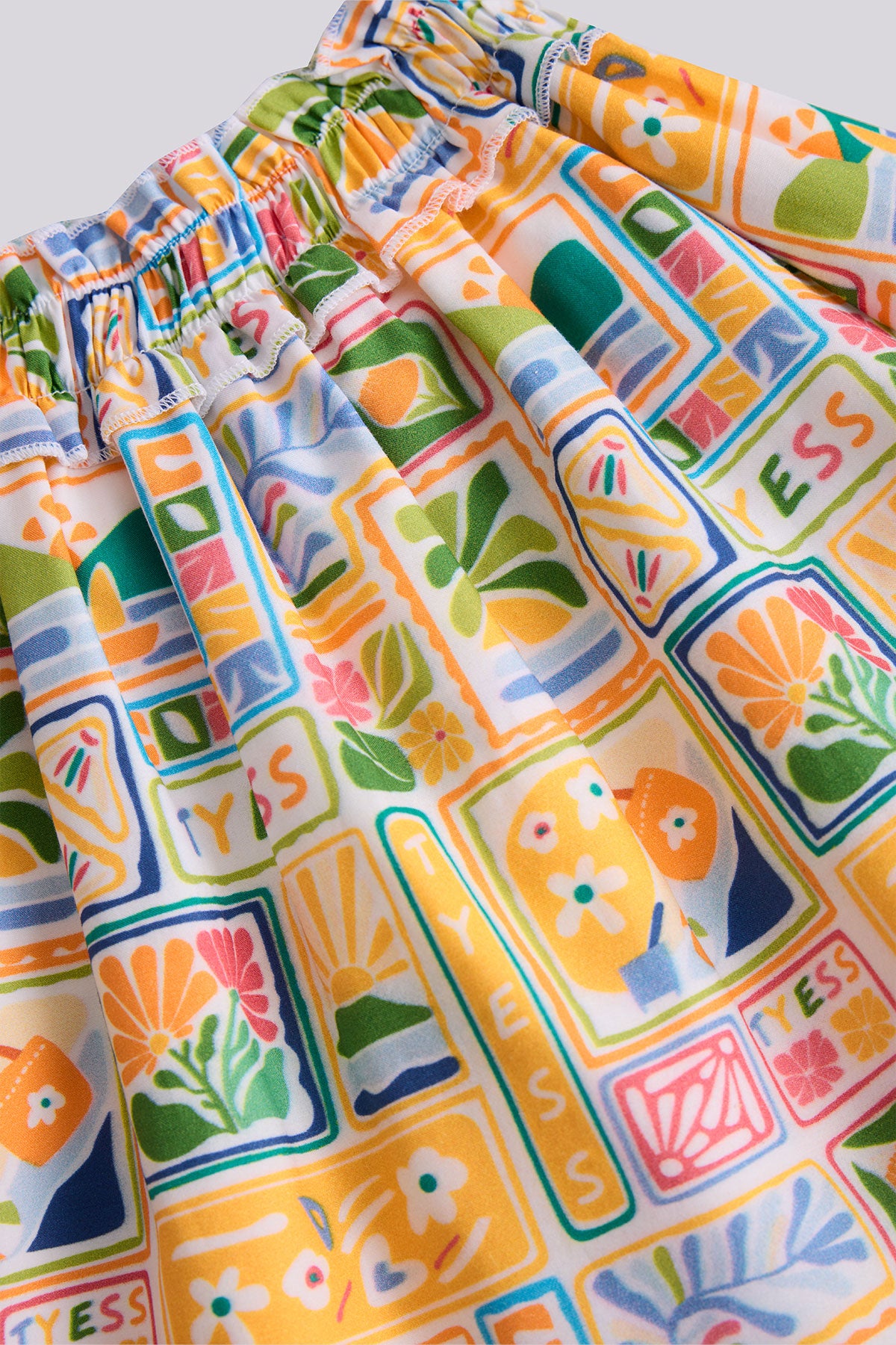 Girl Patterned Skirt