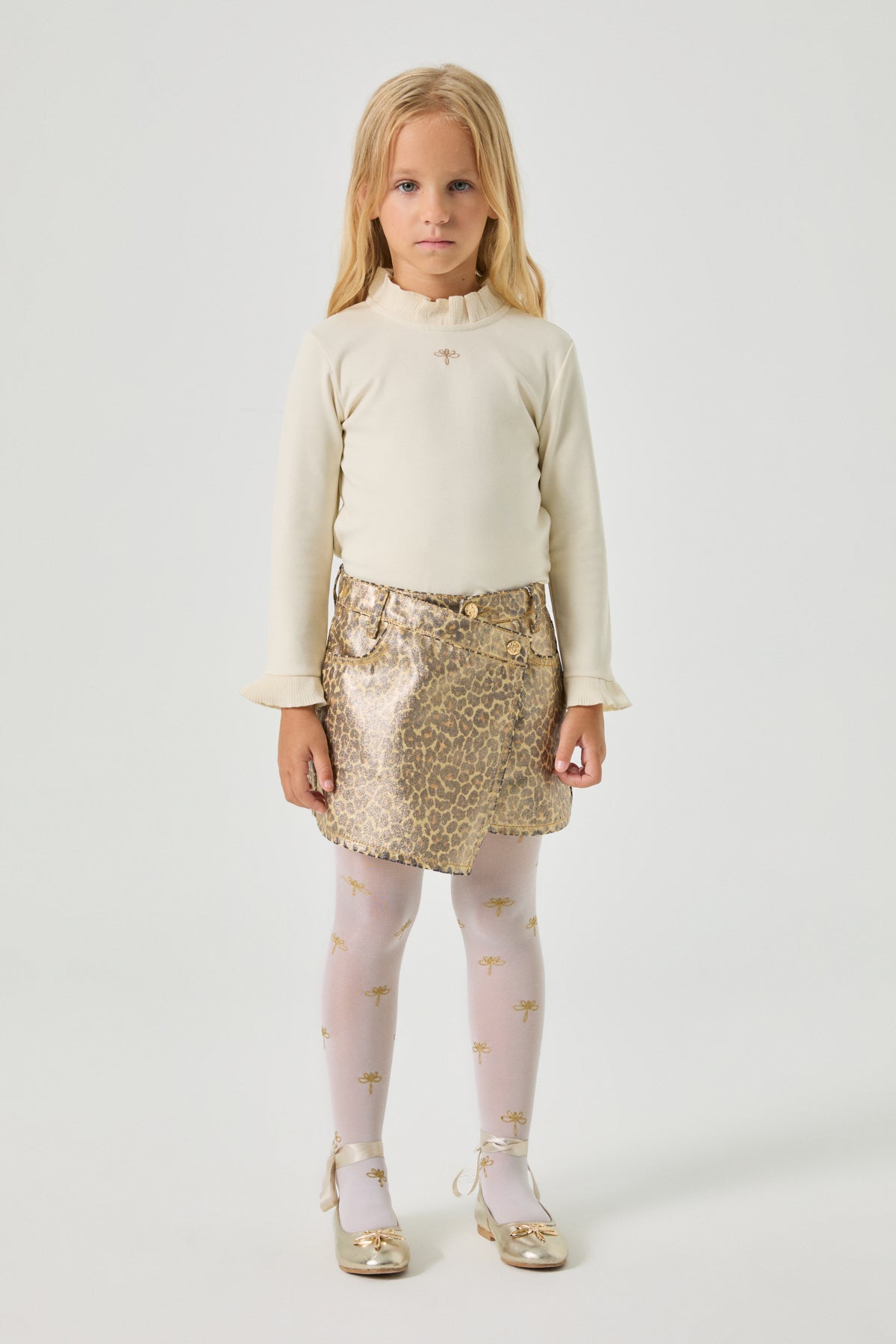 Girl Patterned Skirt