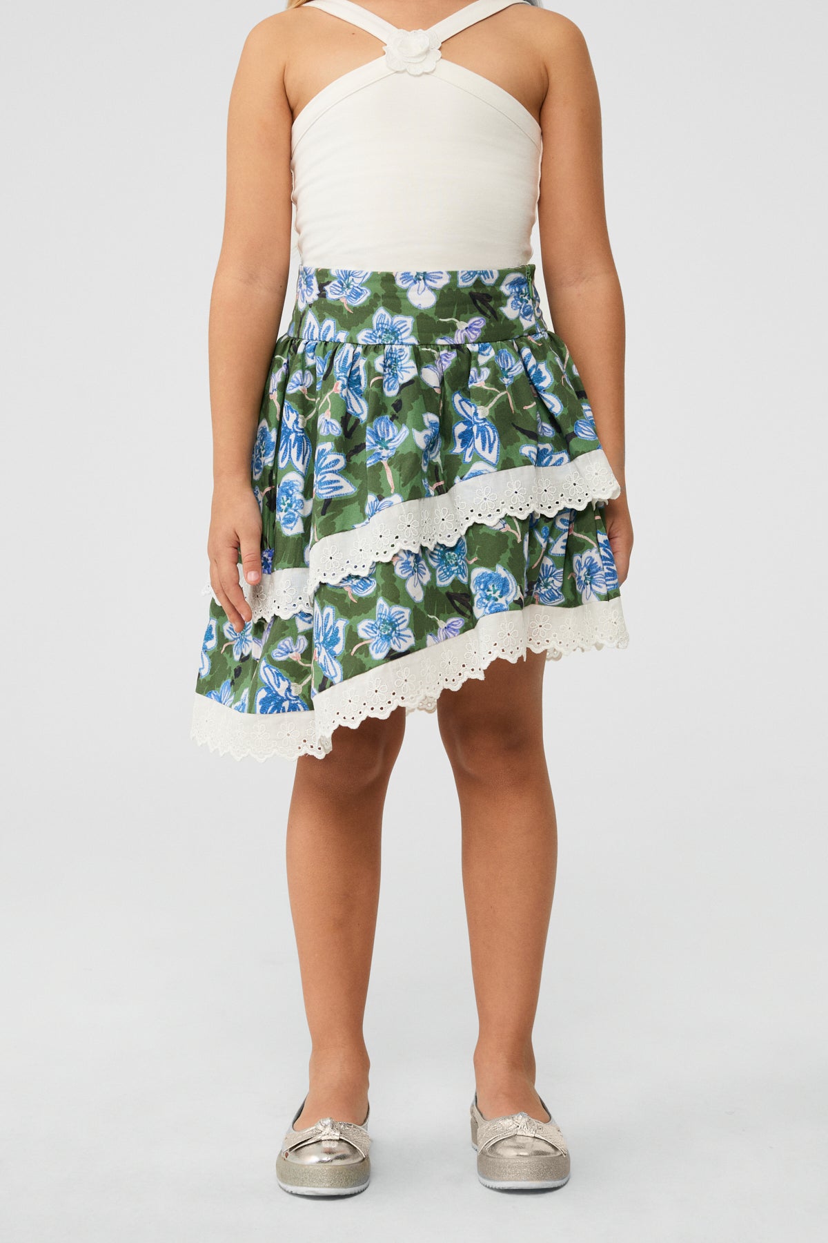 Girl Patterned Skirt