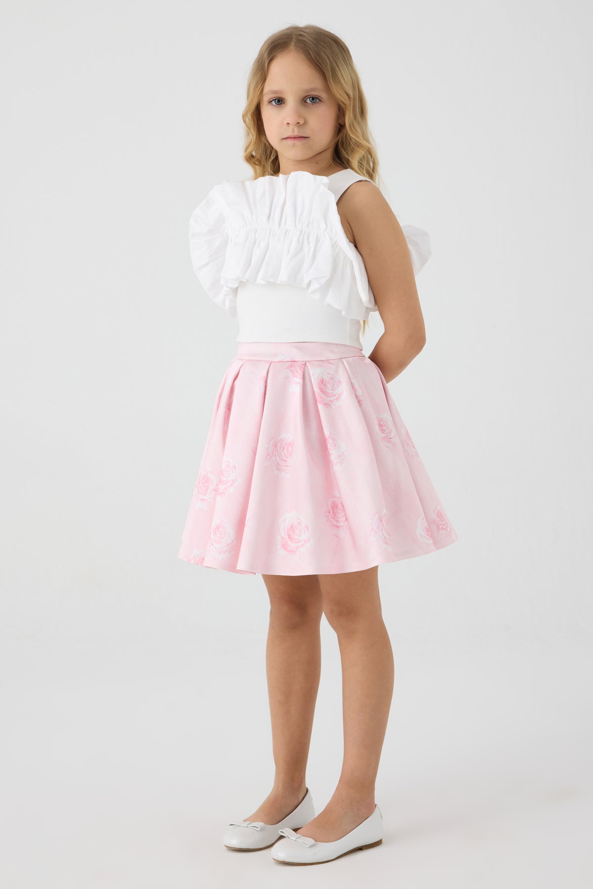 Girl Patterned Skirt