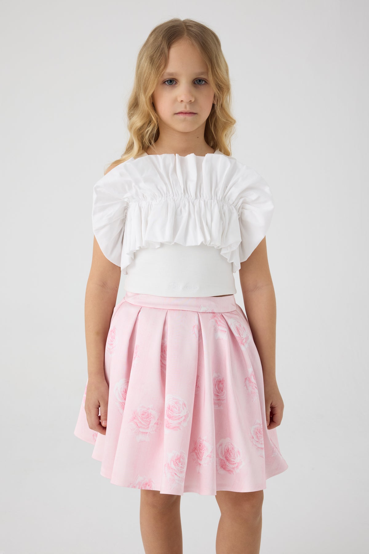 Girl Patterned Skirt