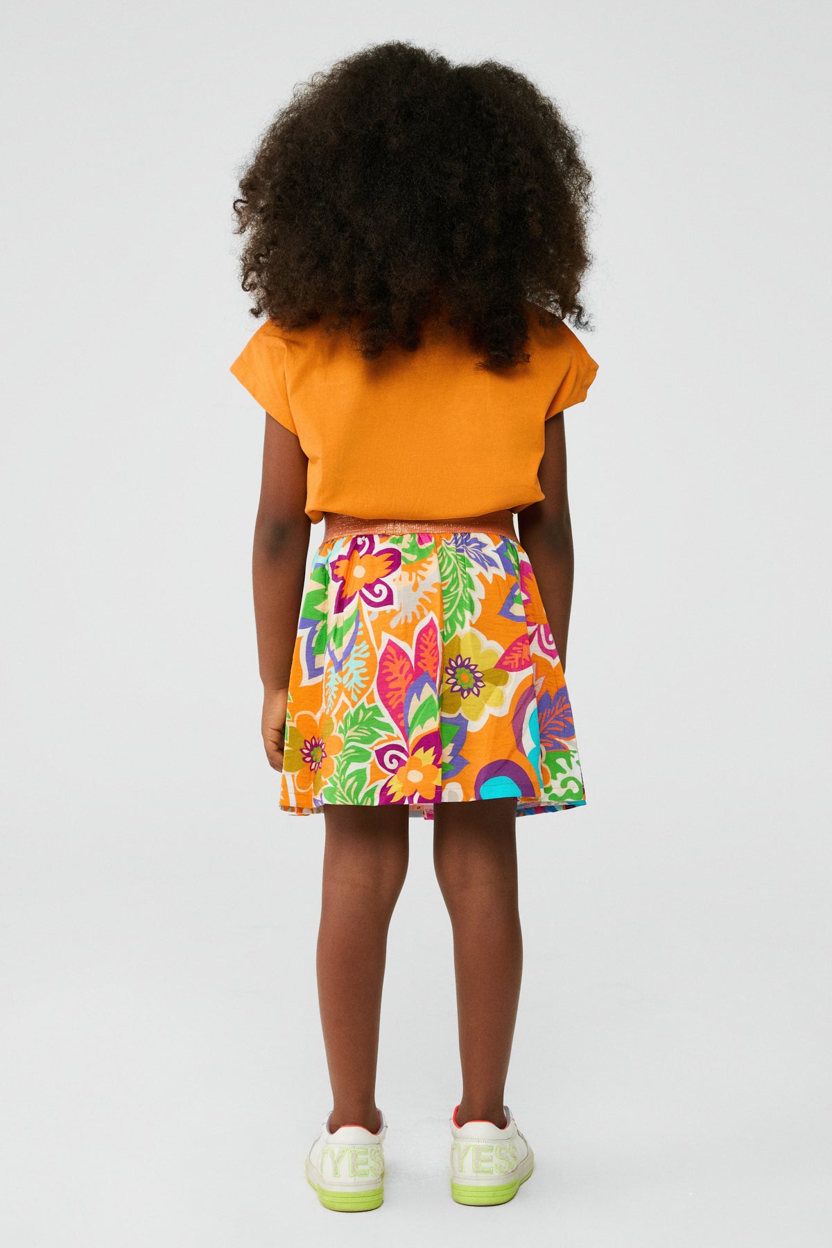 Girl Patterned Skirt