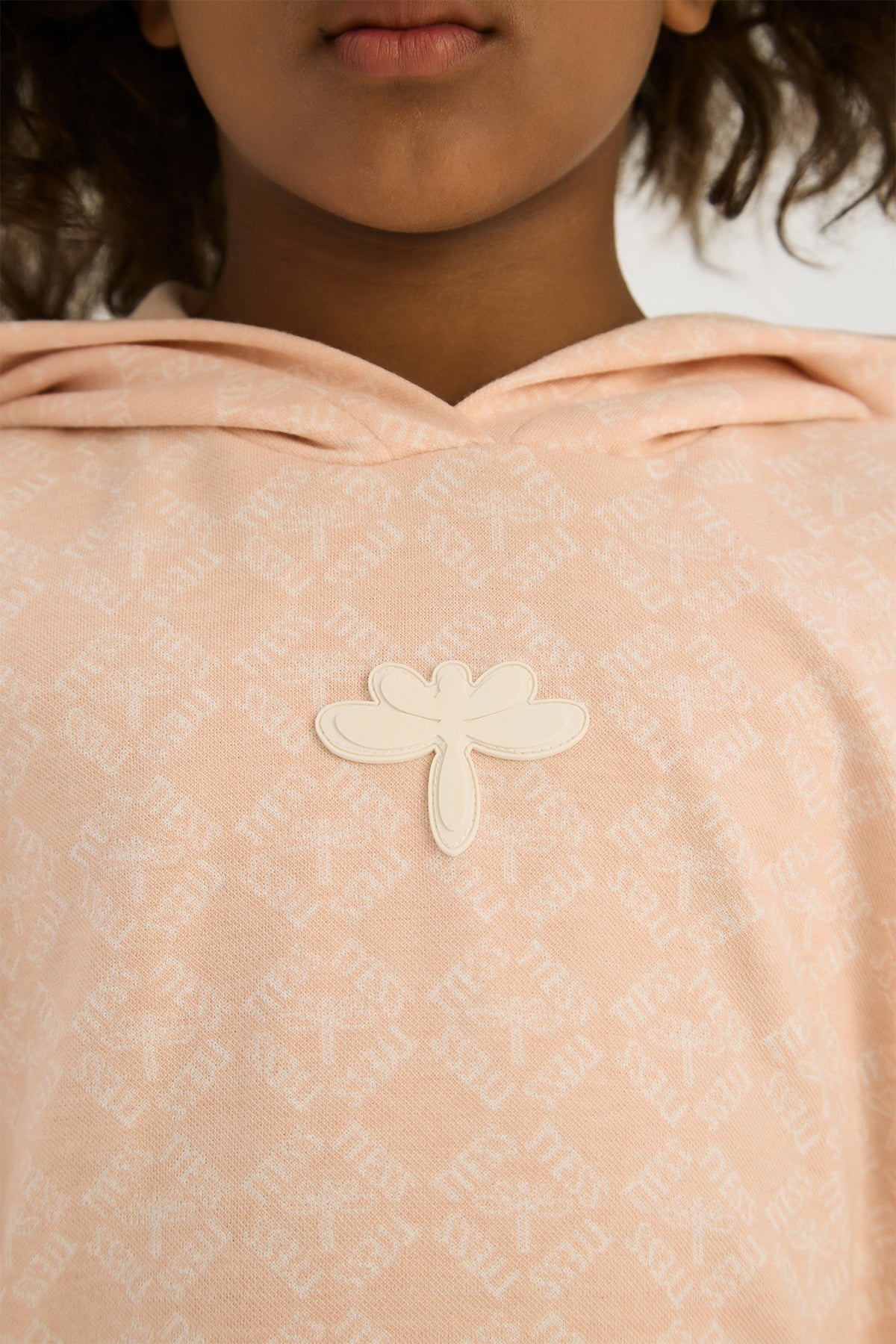 Girl Patterned Sweatshirt
