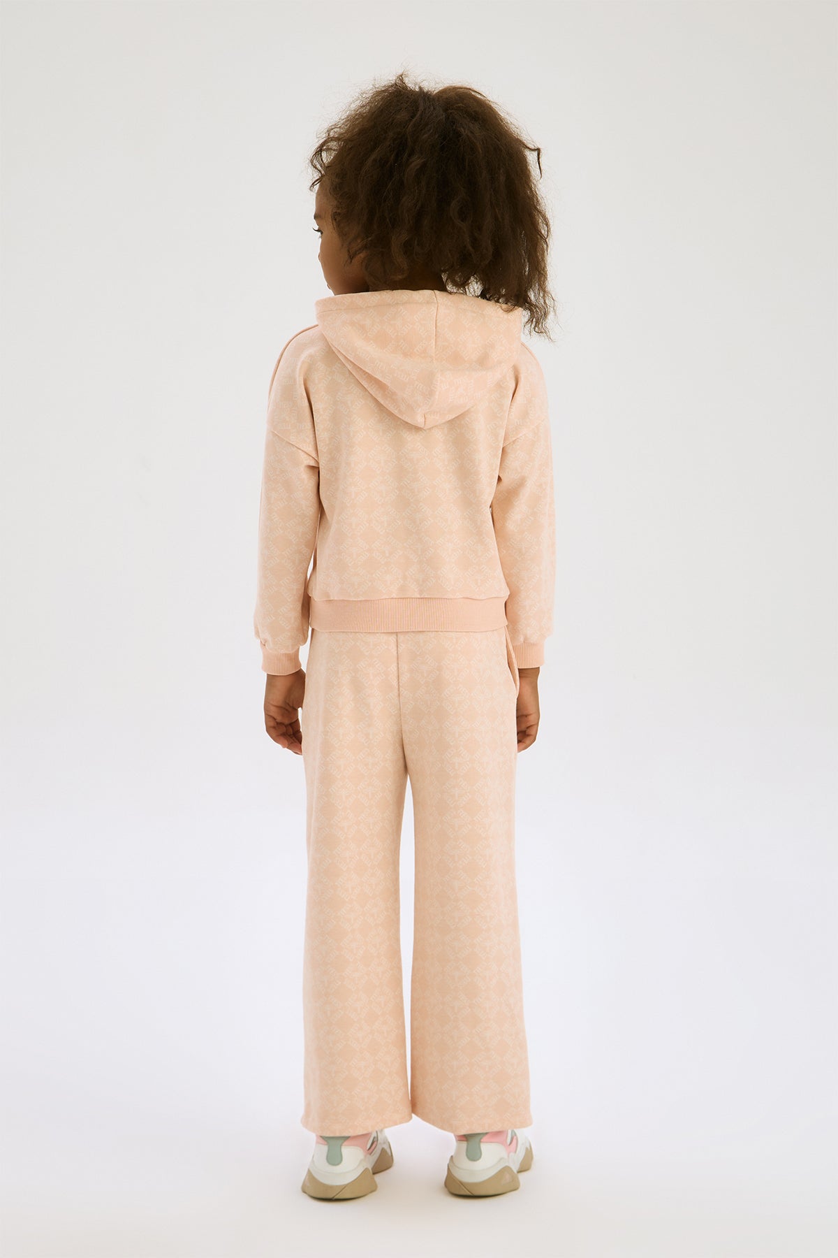 Girl Patterned Sweatshirt